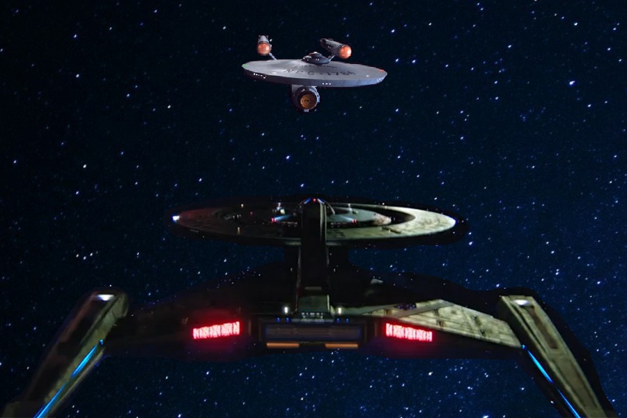 Discovery Meets the Enterprise... r/StarTrekDiscovery