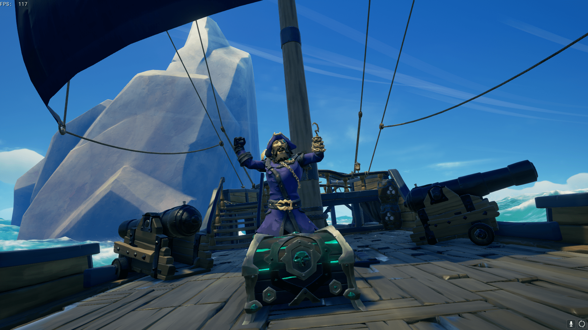 First day as a pirate legend r/Seaofthieves
