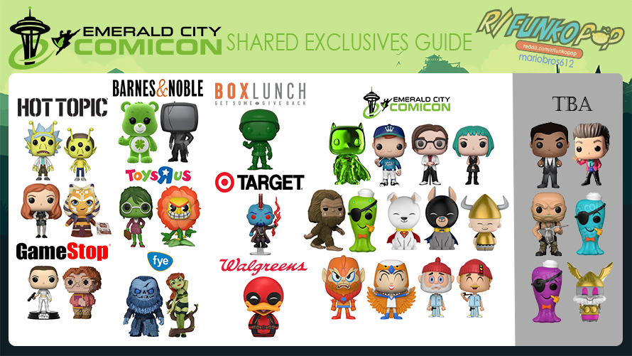 Emerald City 2023 Pops List Reddit Nycc Funko Pop Exclusives 2019 Leak Deals, 50% Off | Tercesa.com