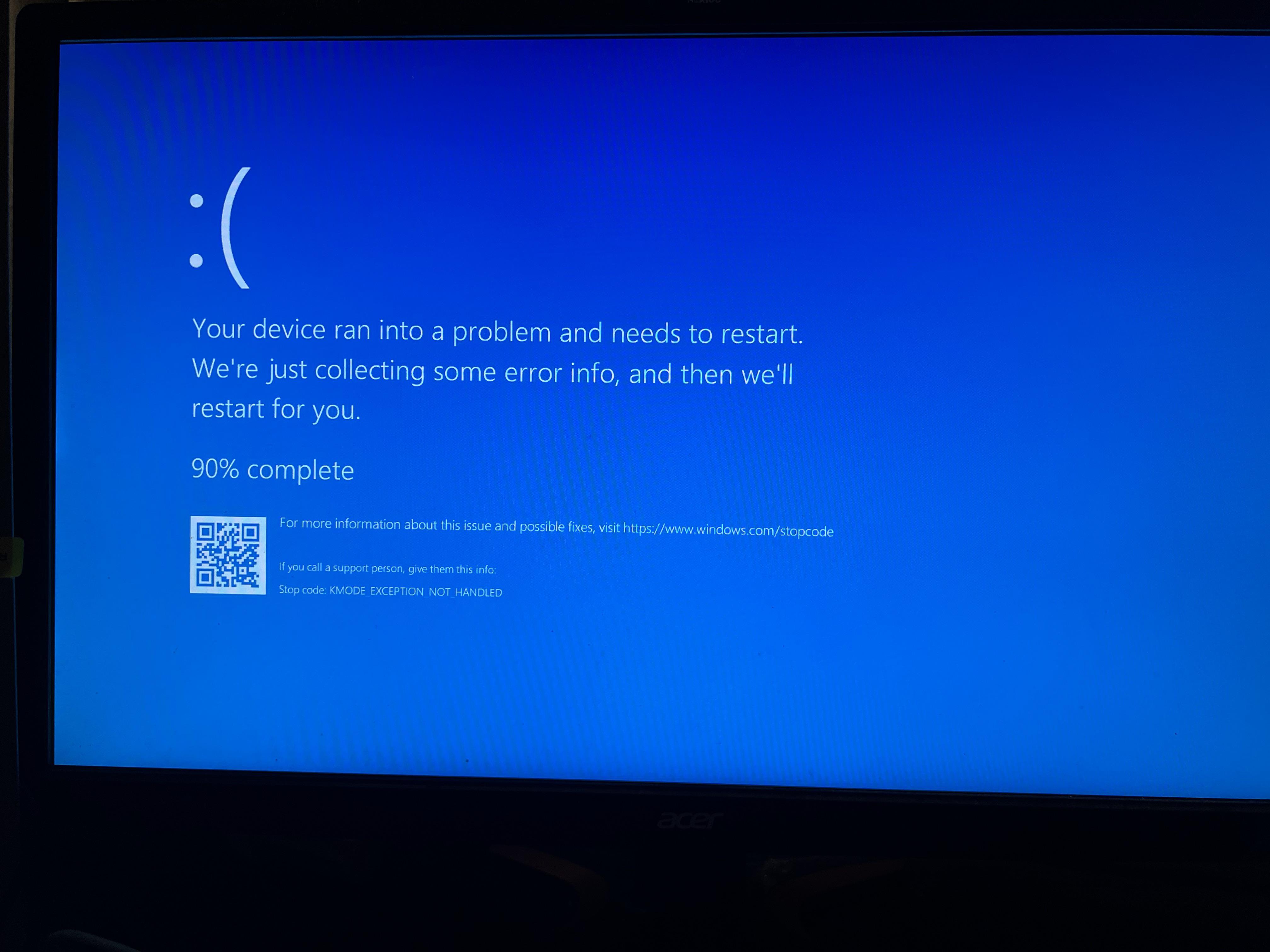 Only game to blue screen my pc r/ShatterlineFPS