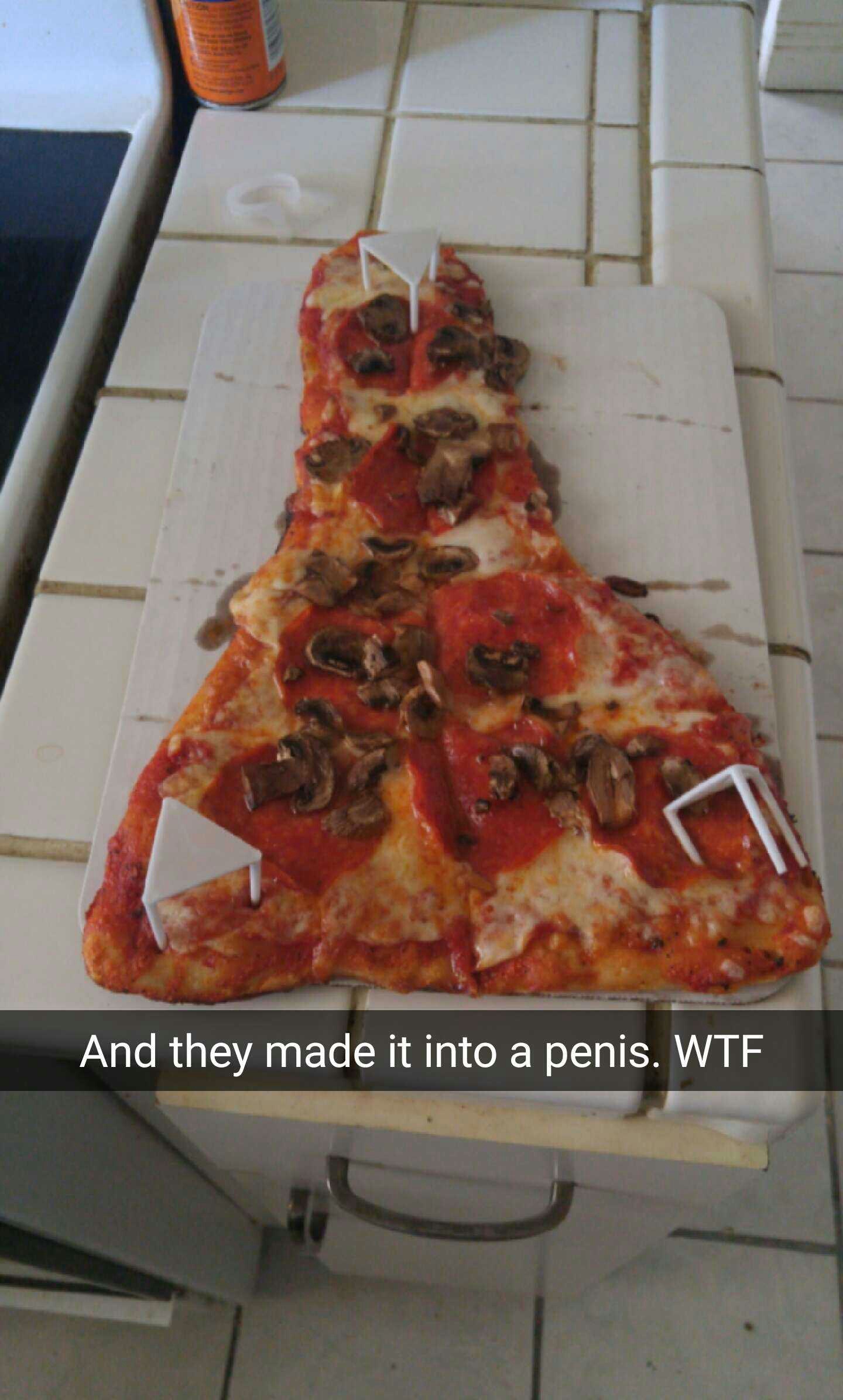 So I ordered a pizza with Uber Eats today.... r/funny