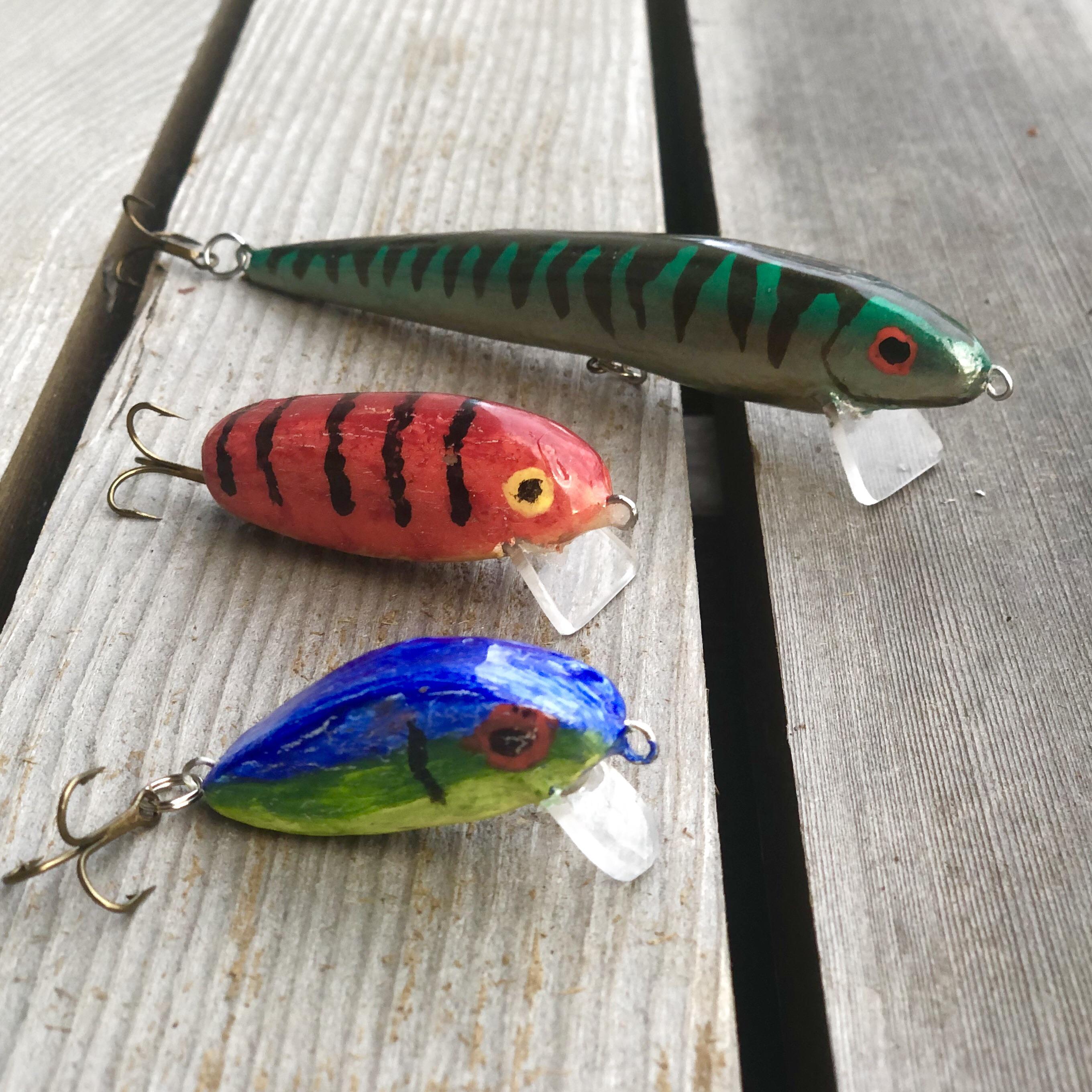 First try at our own “Marling” baits. Built together with my two sons