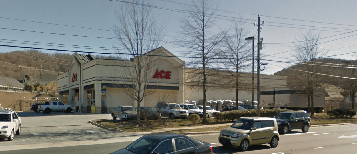 Former Rite Aid building occupied by Ace Hardware Asheville, NC r