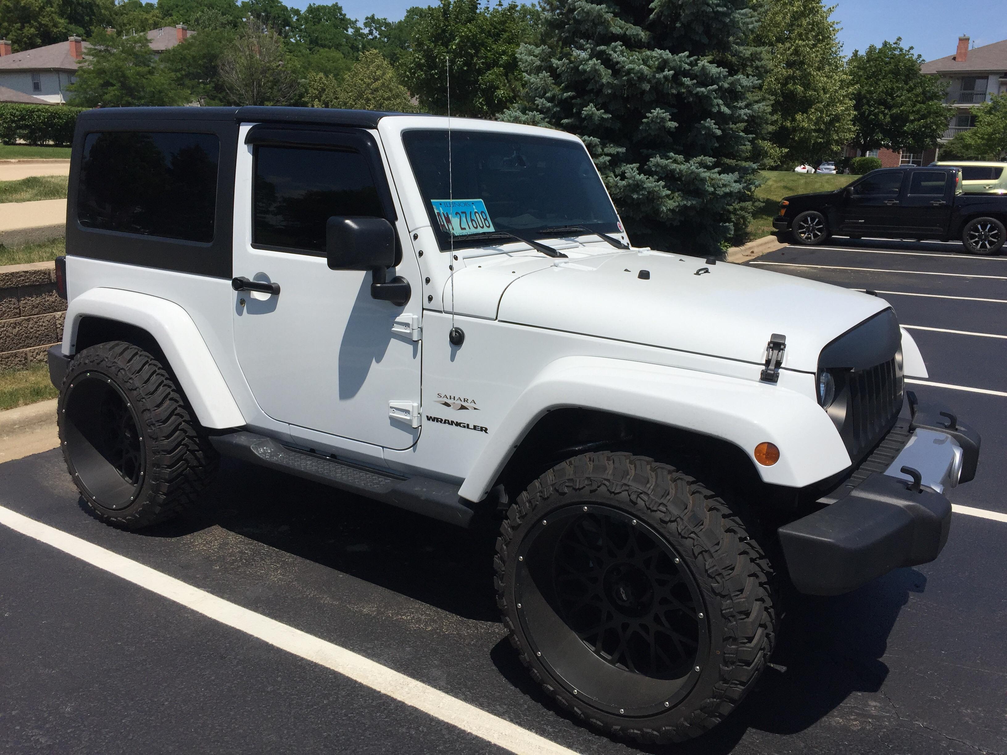 "I want the look of low profile tires and the look of offroad tires
