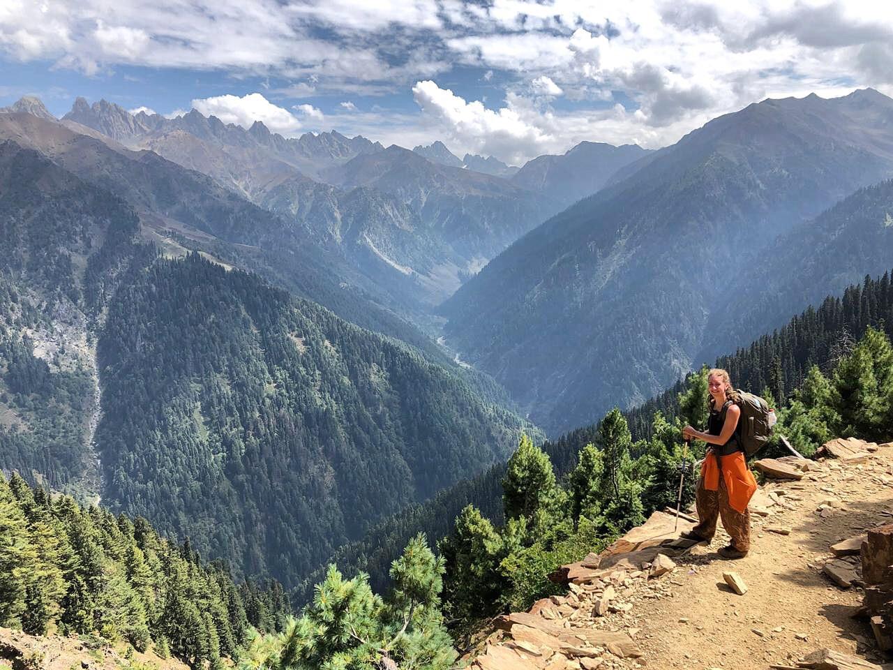 Wonderful mountains of Kashmir Ganderbal District r