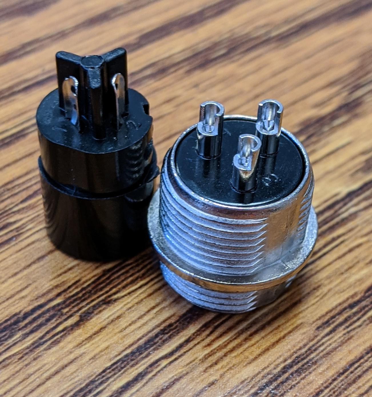 Best way to connect stranded copper wire to "aviation" connectors