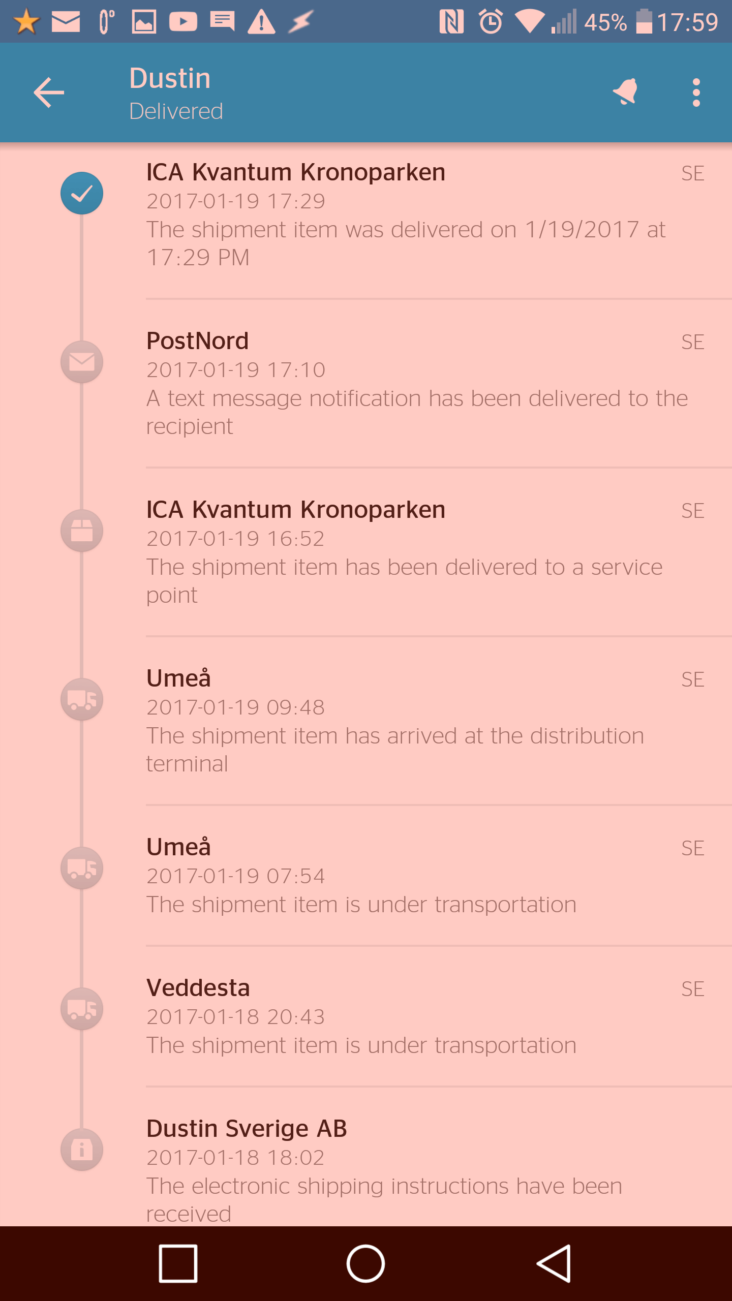 Mycket hat på PostNord nu, men jag tyckte de gjorde ett grymt bra jobb