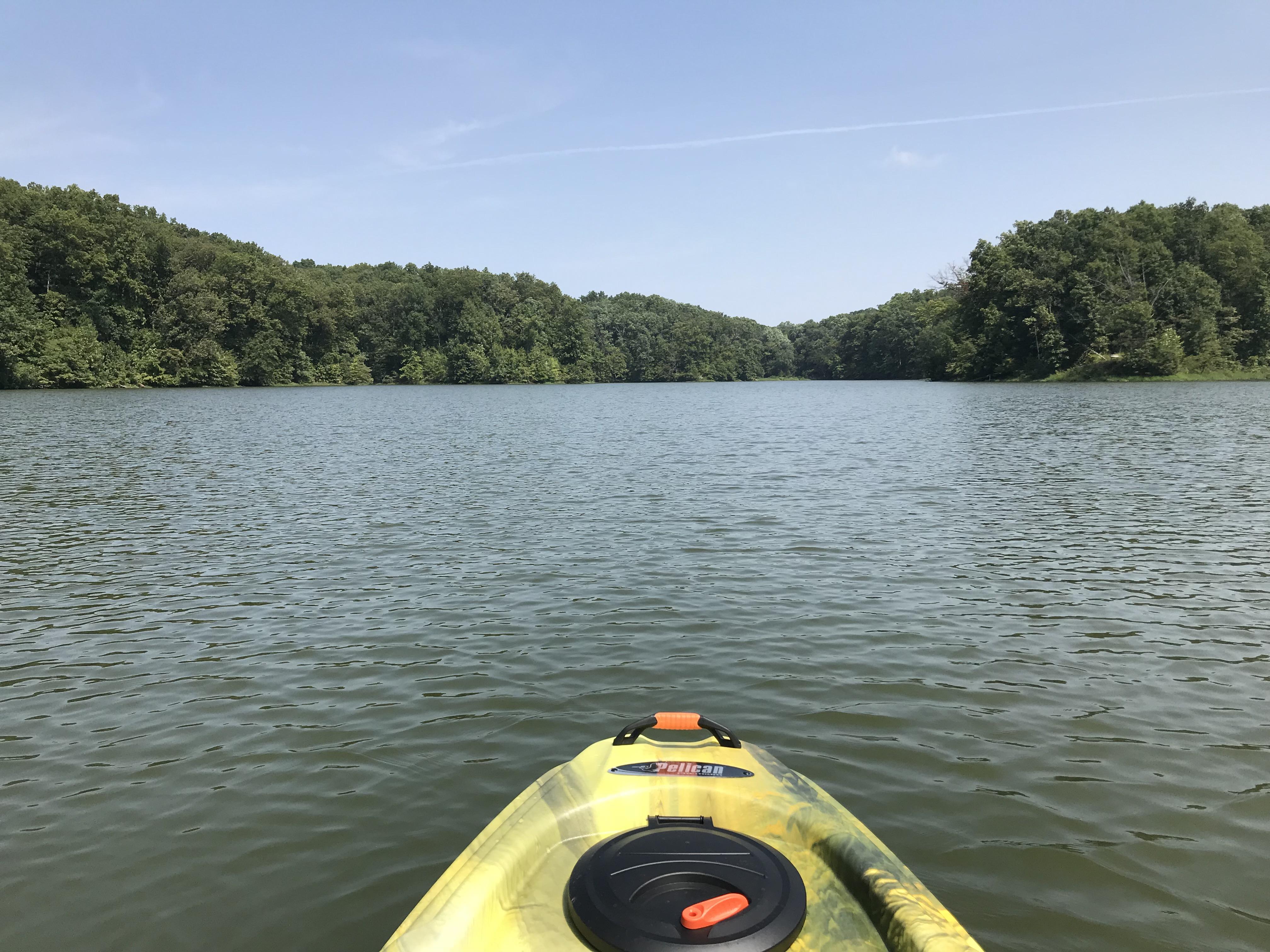 My second time out. Lake Tywappity, Missouri. r/Kayaking