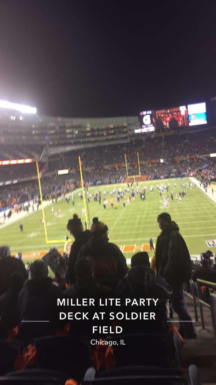 Traveled about 7 hours to rep the purple and gold at Soldier Field