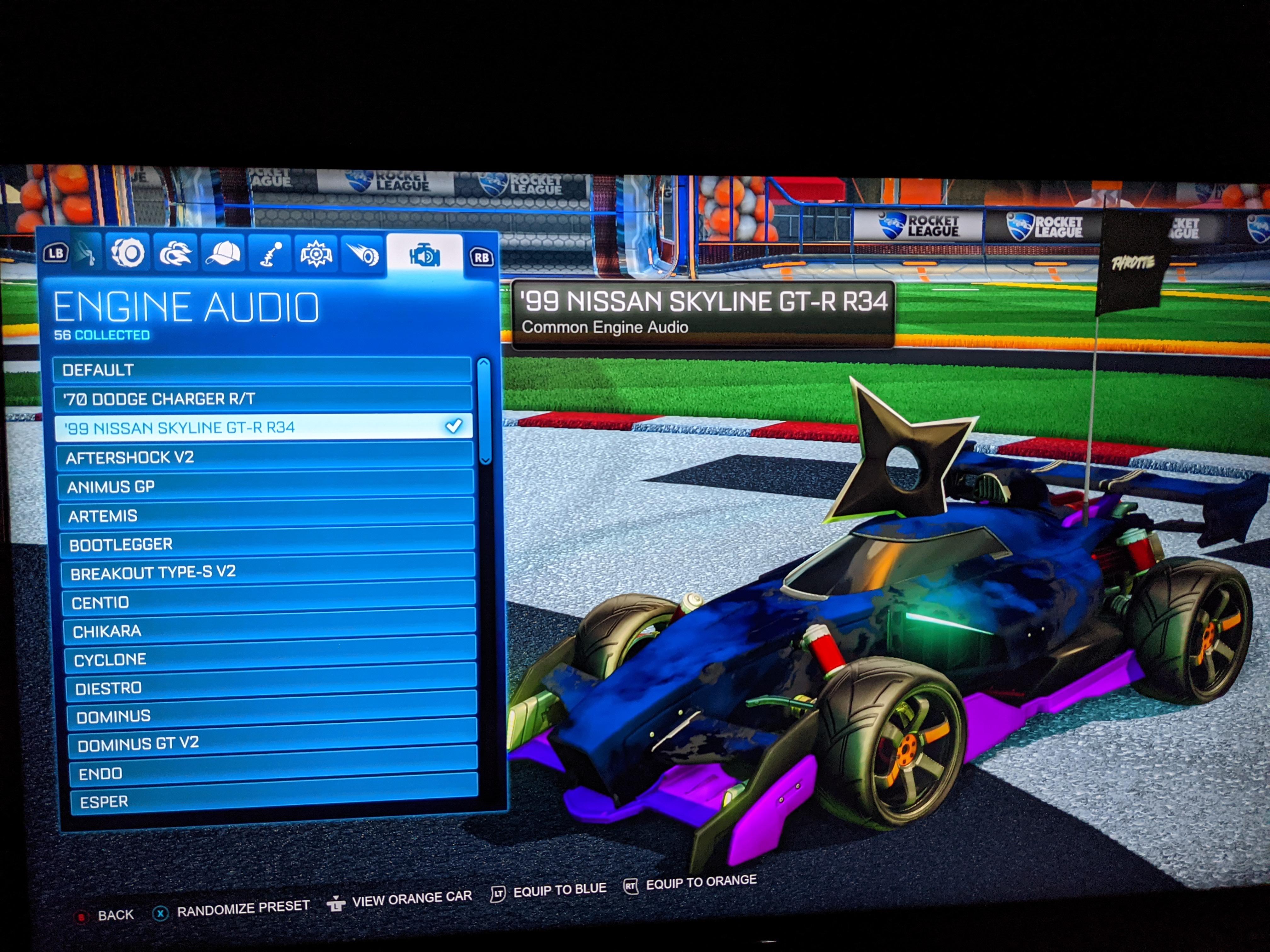 Went to customize my car and had the FNF car sounds somehow pop up