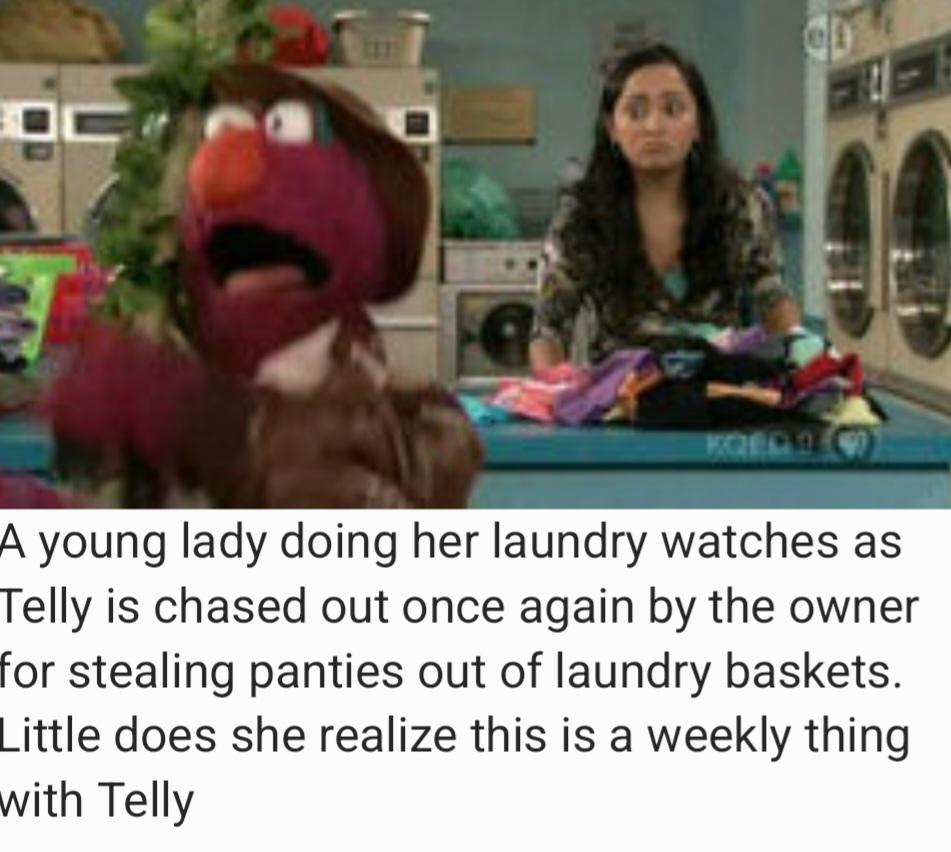 First it was stealing quarters, then riding the washing machine, now