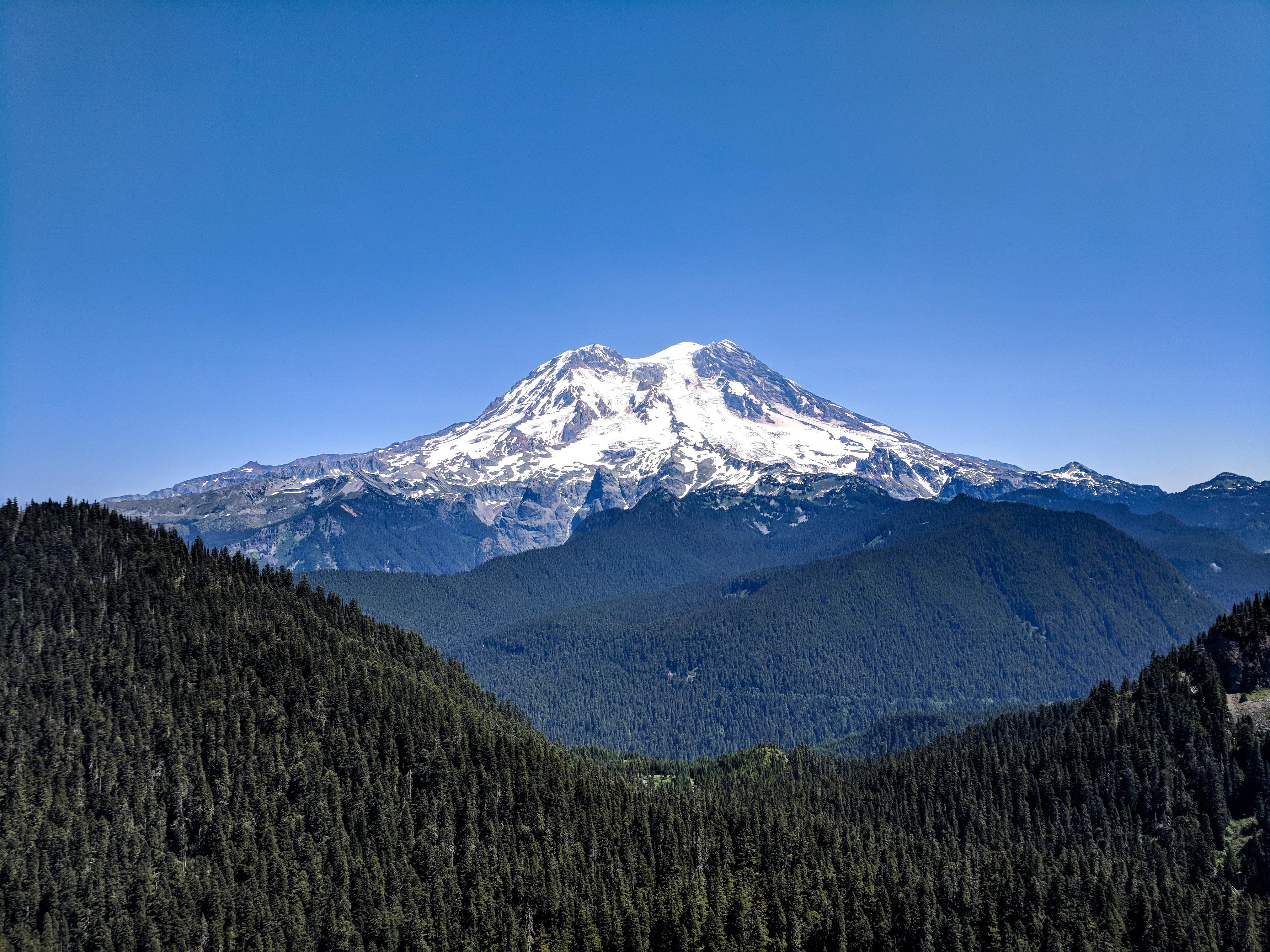 View of Mt. Rainier From Glacier View Trail (WA State) [4048x3036] r