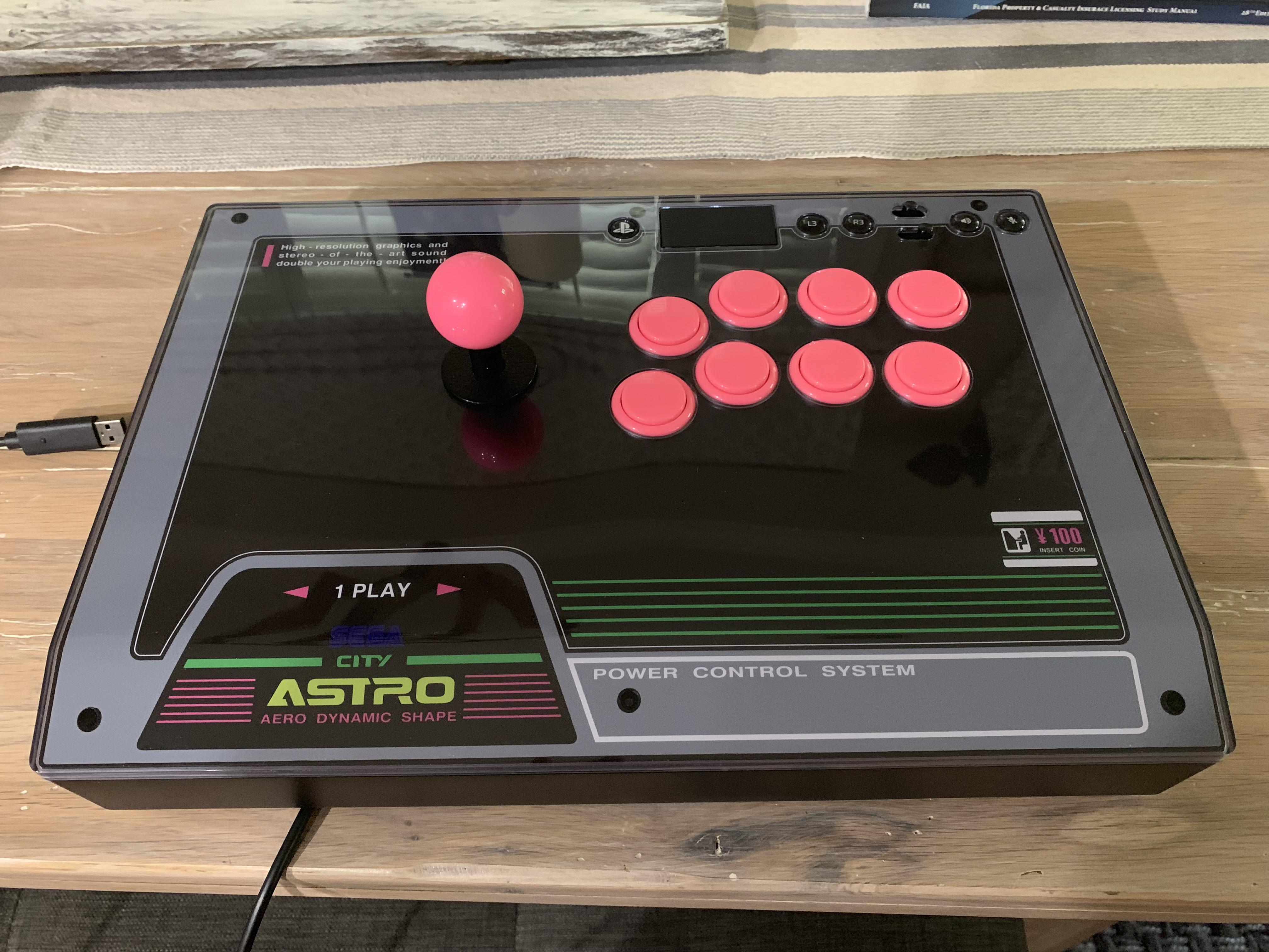 Razer panthera evo Astro city theme fightsticks