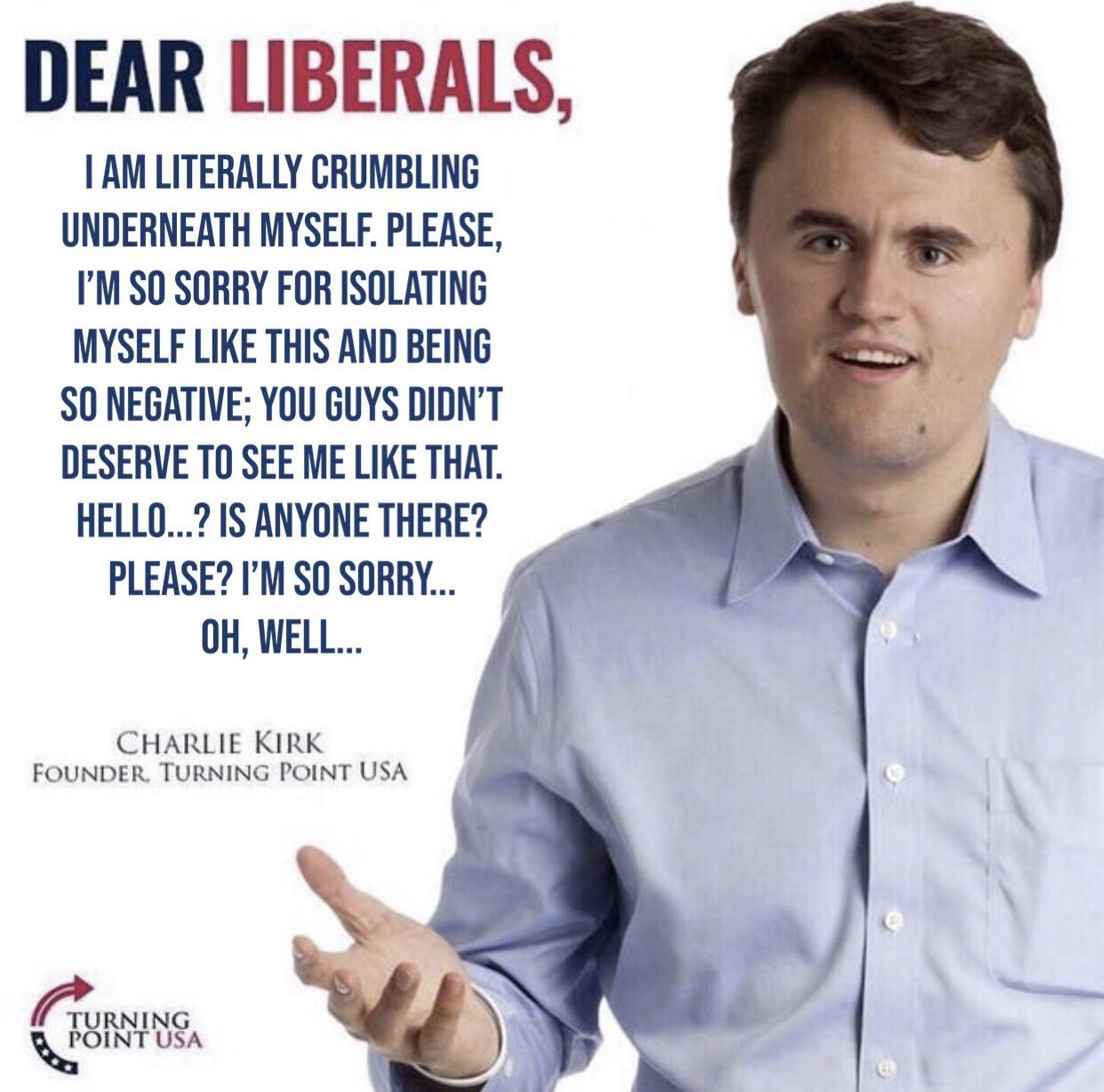 haha LIBTARDS destroyed by EPIC STYLE BEN SHAPIRO CHARLIE KIRK TPUSA