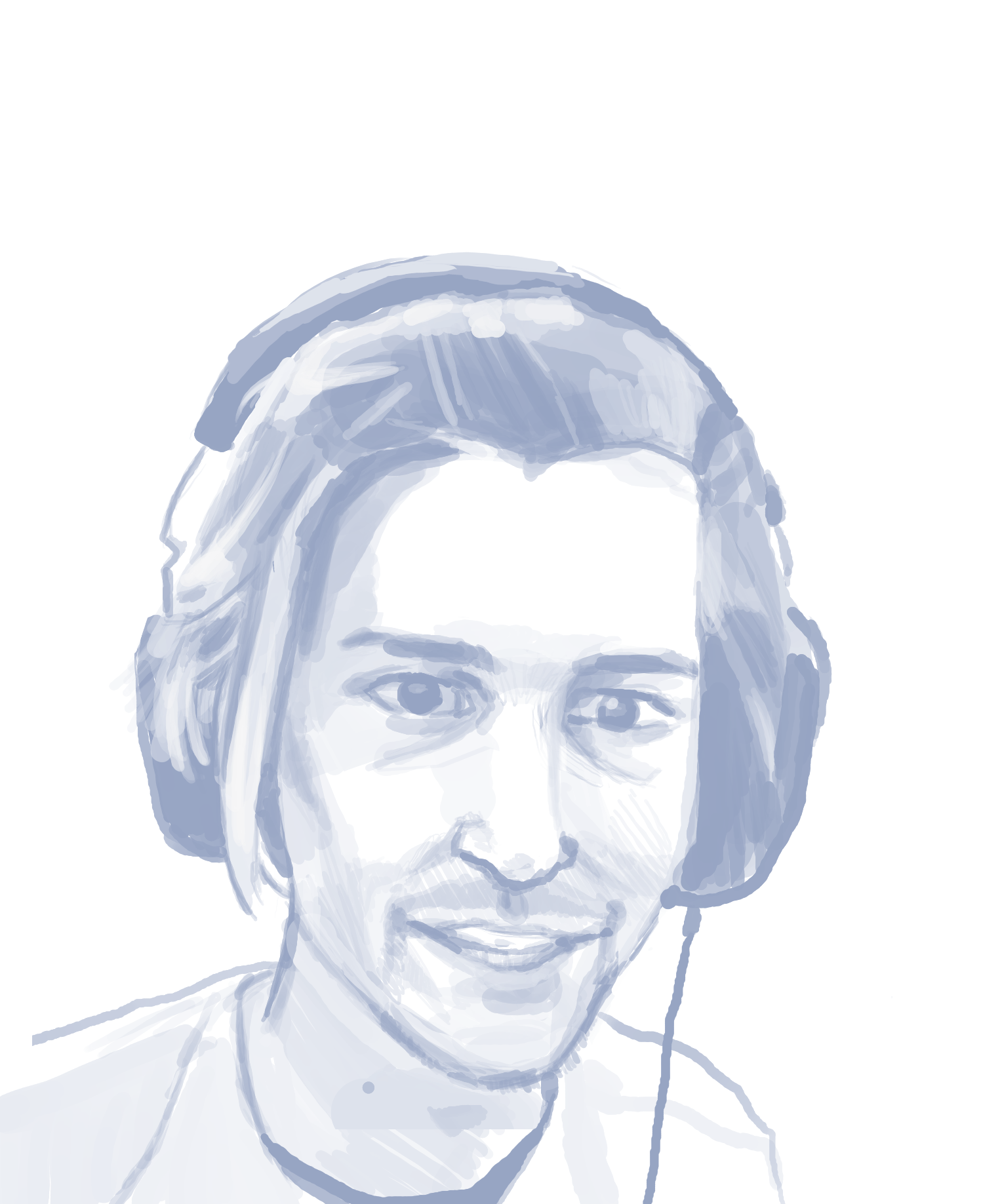 A little portrait I did of the Gaming Pharoah Juicer Warlord himself