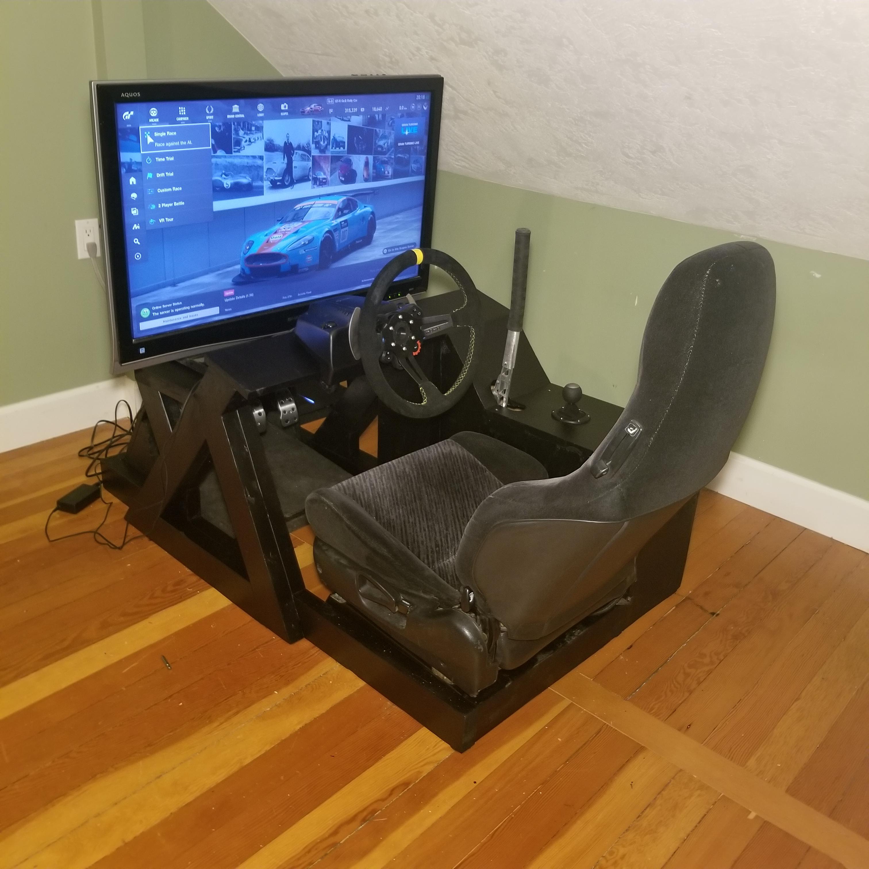 My DIY budget G29 rig r/simracing