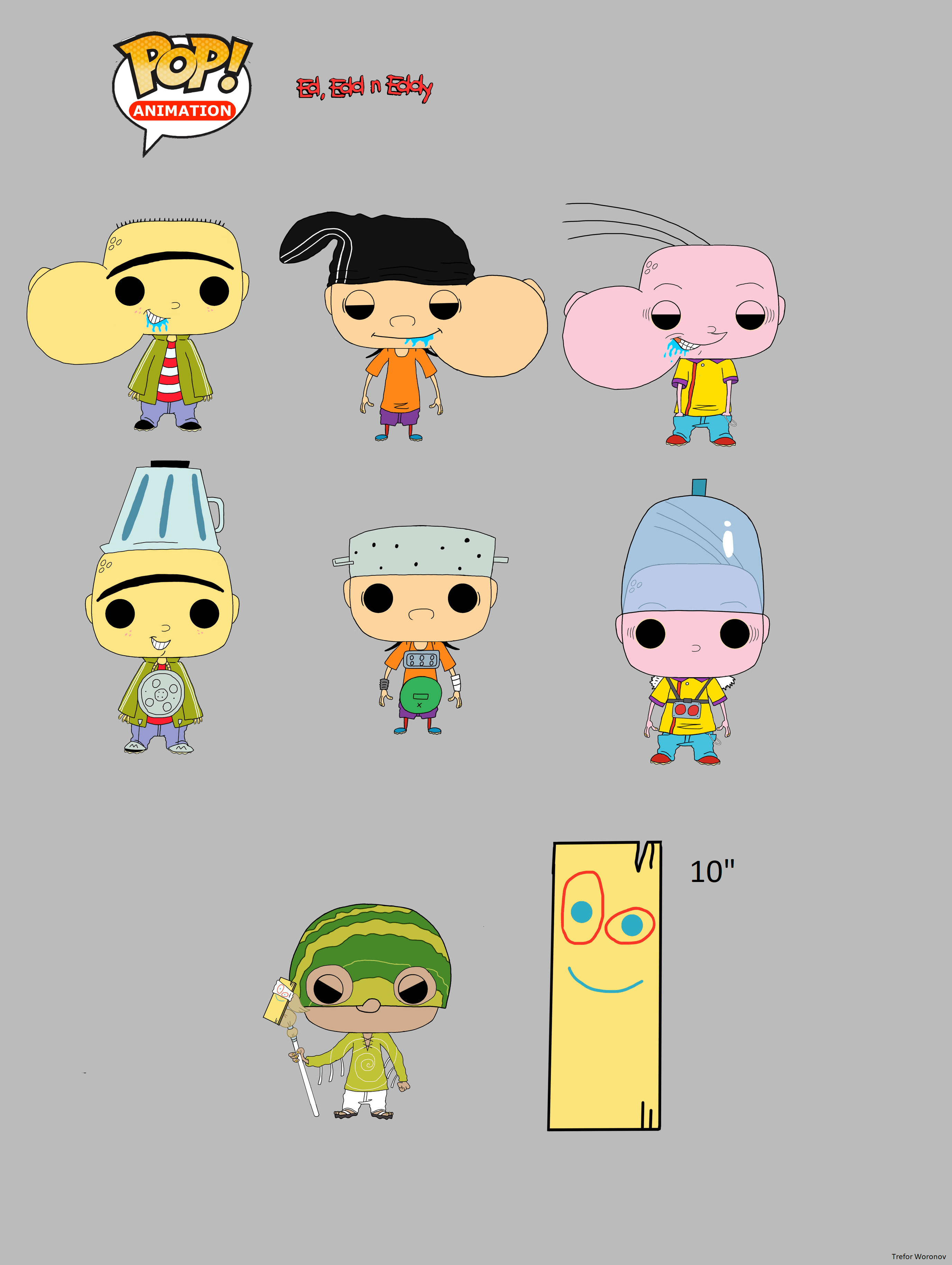 Ed, Edd n Eddy POP! Exclusives funkopop