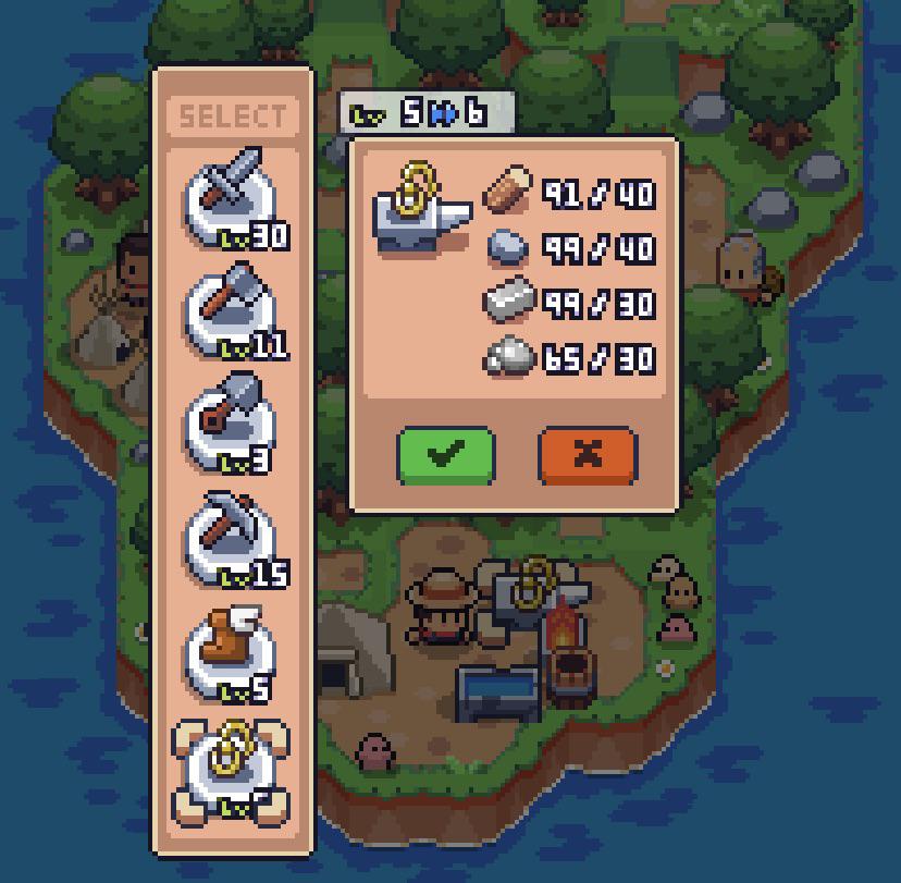 What does the gold ring do? tinyislandsurvival