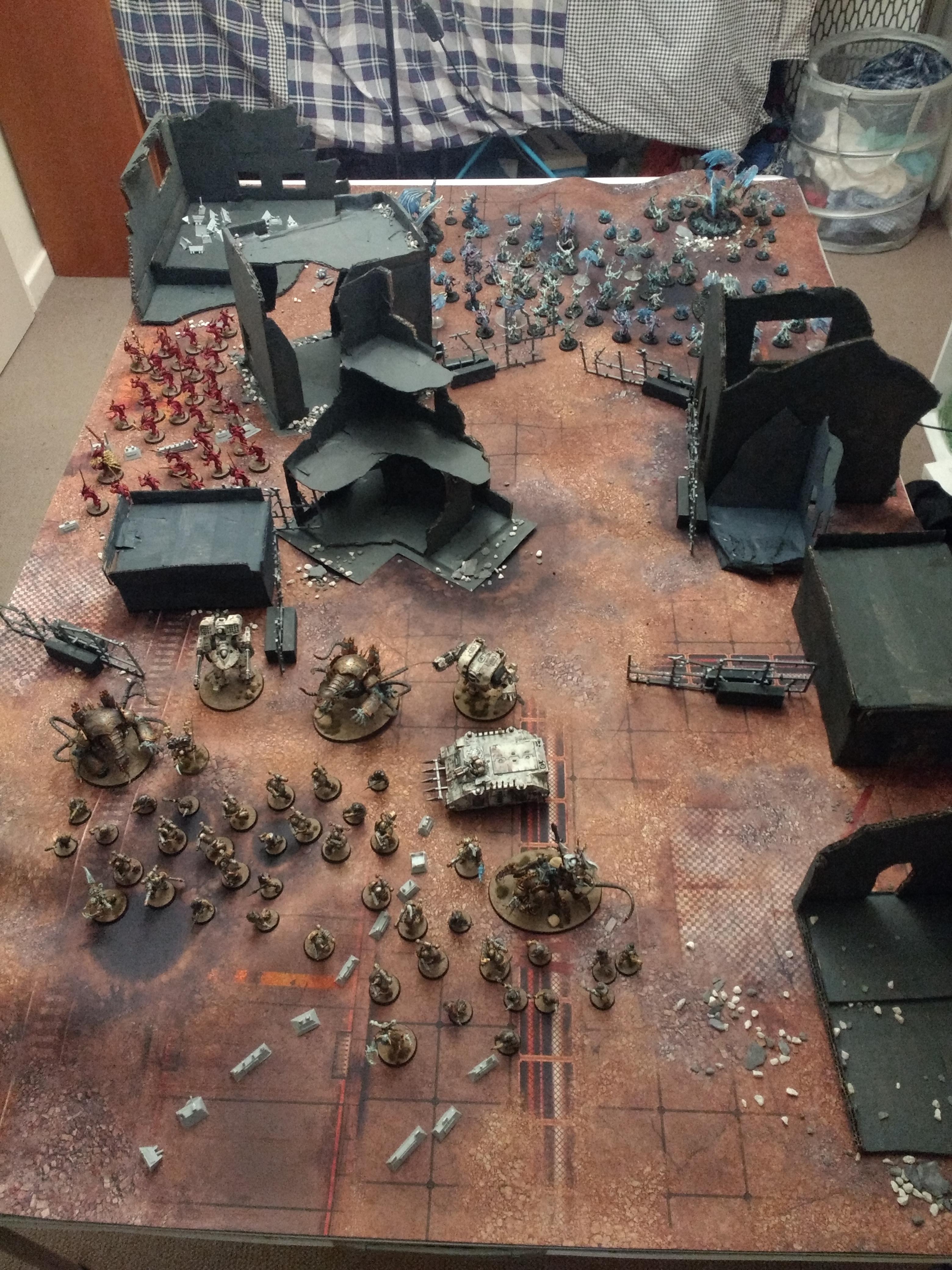 My CSM + Daemons army (albums in reply) Warhammer40k