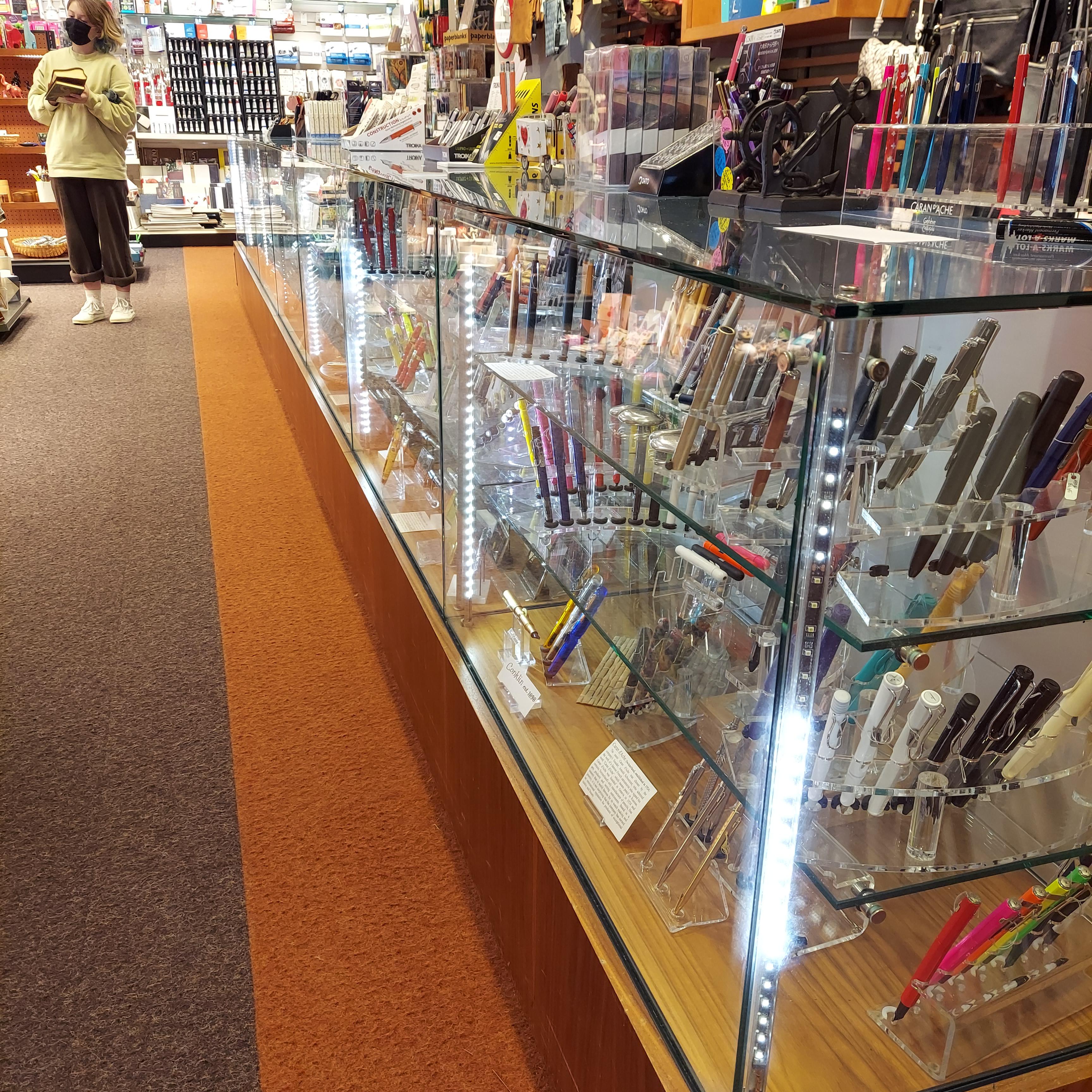 Travel log first contact with a real stationery store. Warwick's La