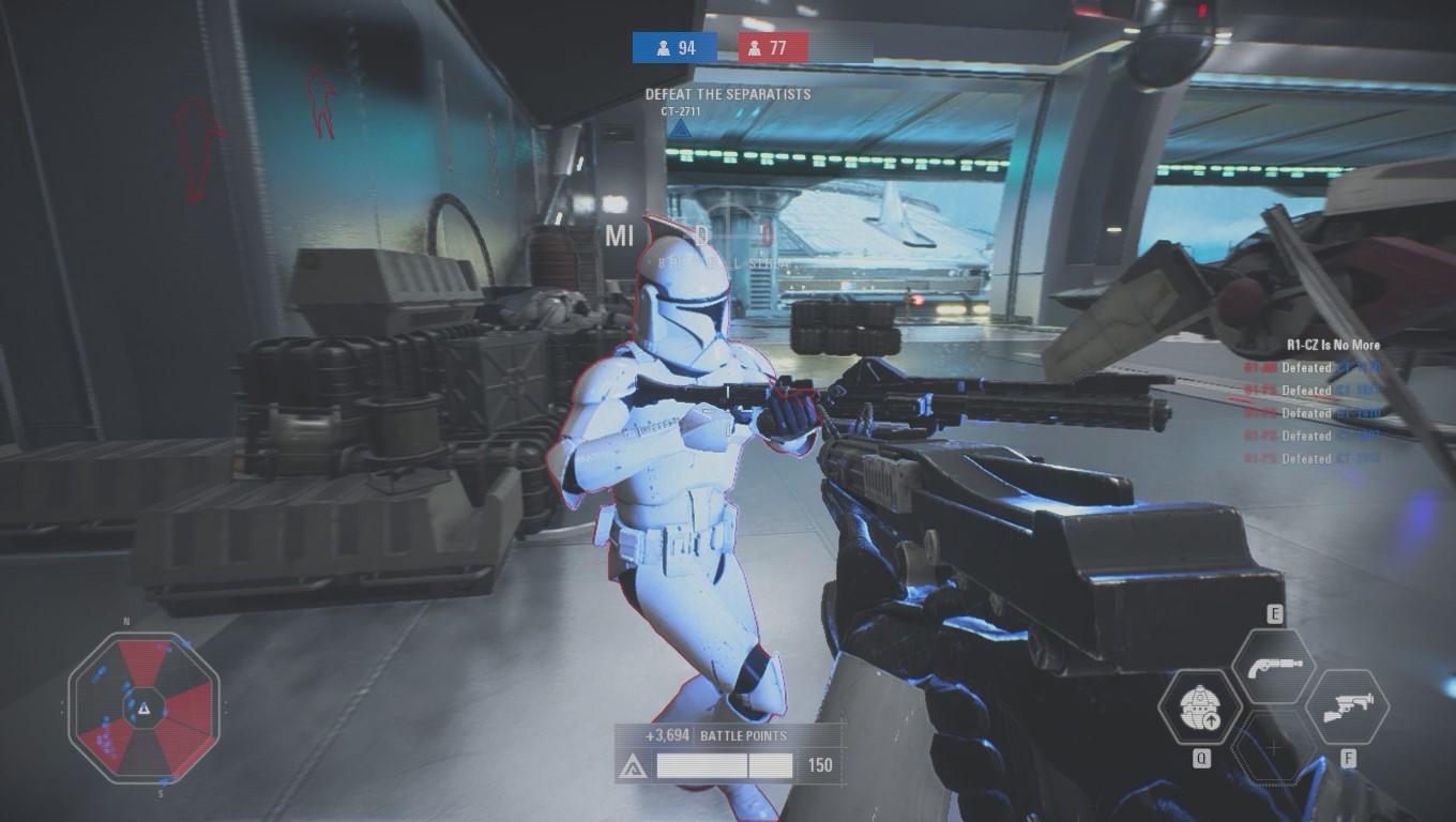 Mod that replaces the DC-15a with the DC-15. Shoots like the DC-15a