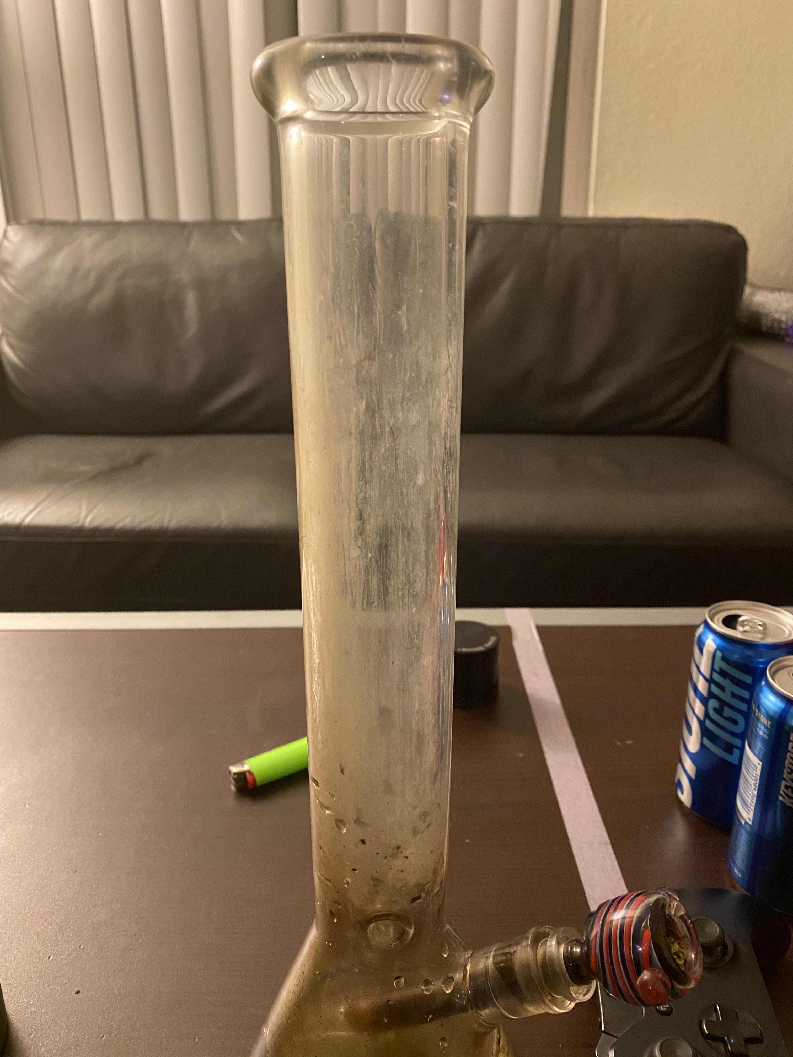 Does anyone know how to get rid of these streak marks in the stem of my