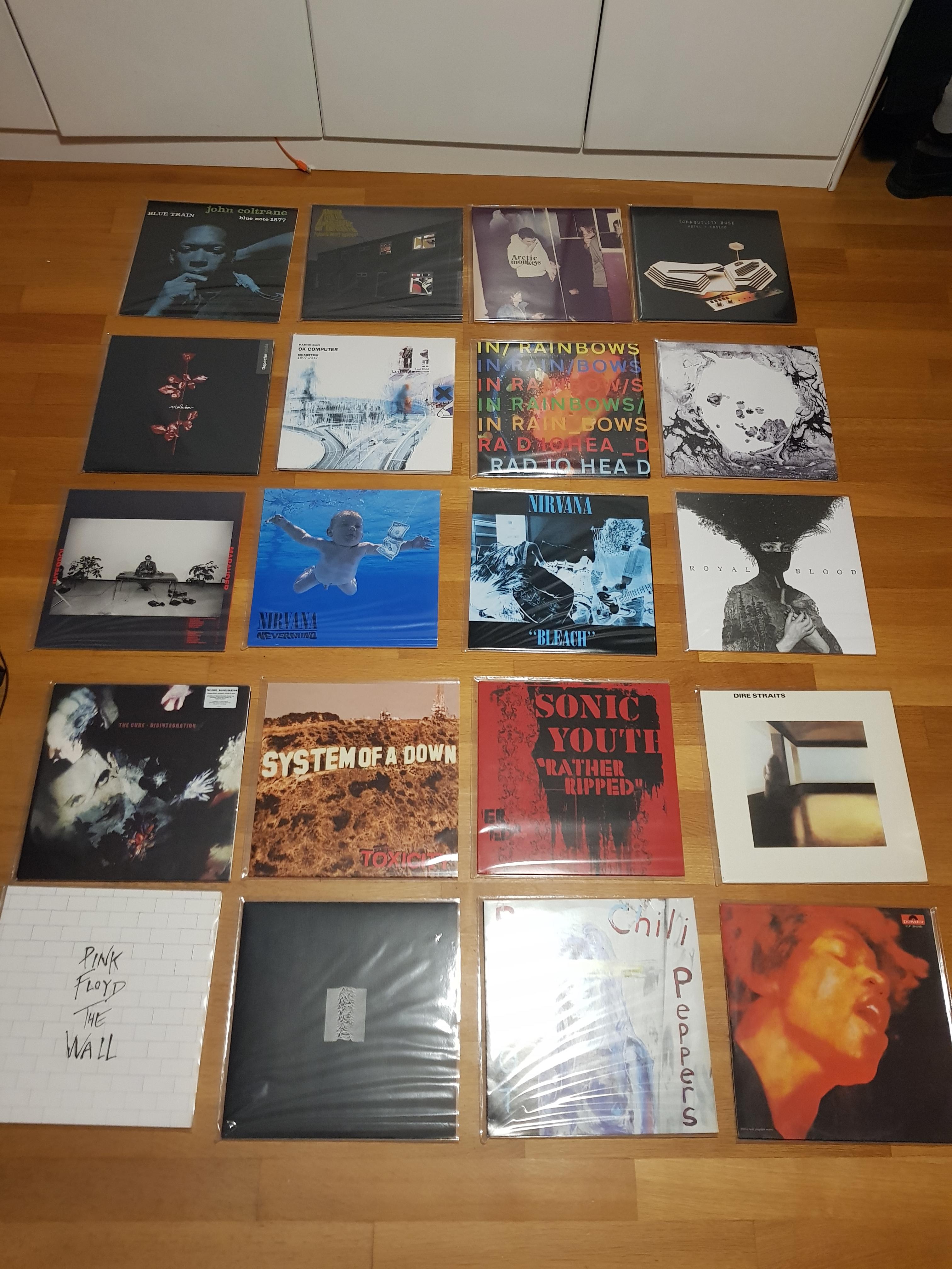 2 months of collecting records here is my collection ) r/vinyl