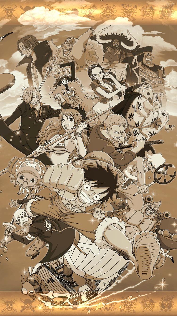 One piece treasure cruise wallpaper with little bit color edit OnePiece