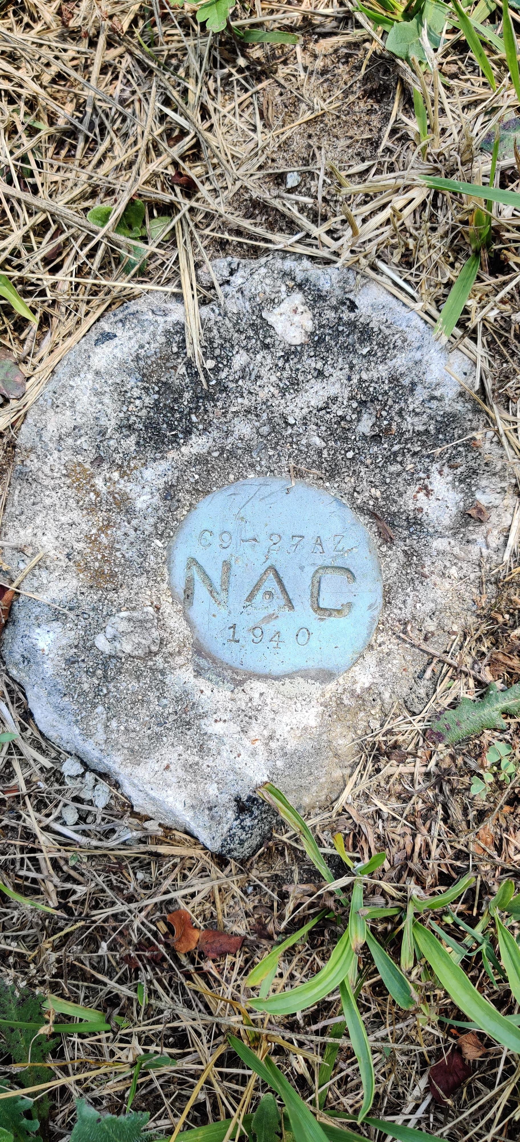 Anyone happen to know what this is? Found in Garner, NC. r/Surveying