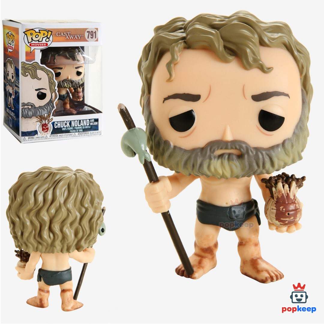 First Look Cast Away Chuck Noland with Wilson. Credit ThePopKeep