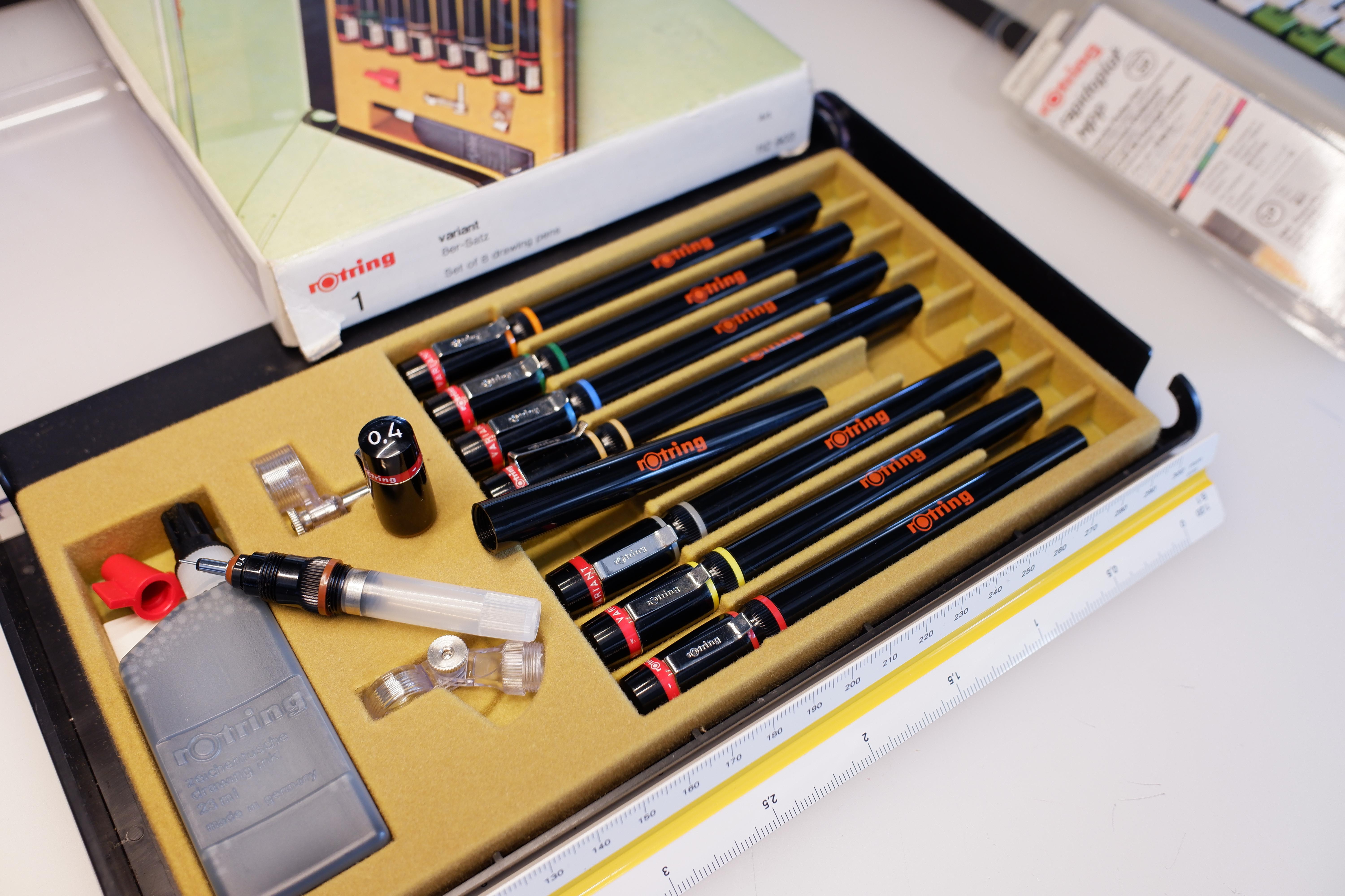 Found some rOtring Variant Pens on Criagslist last night for 20! r/pens