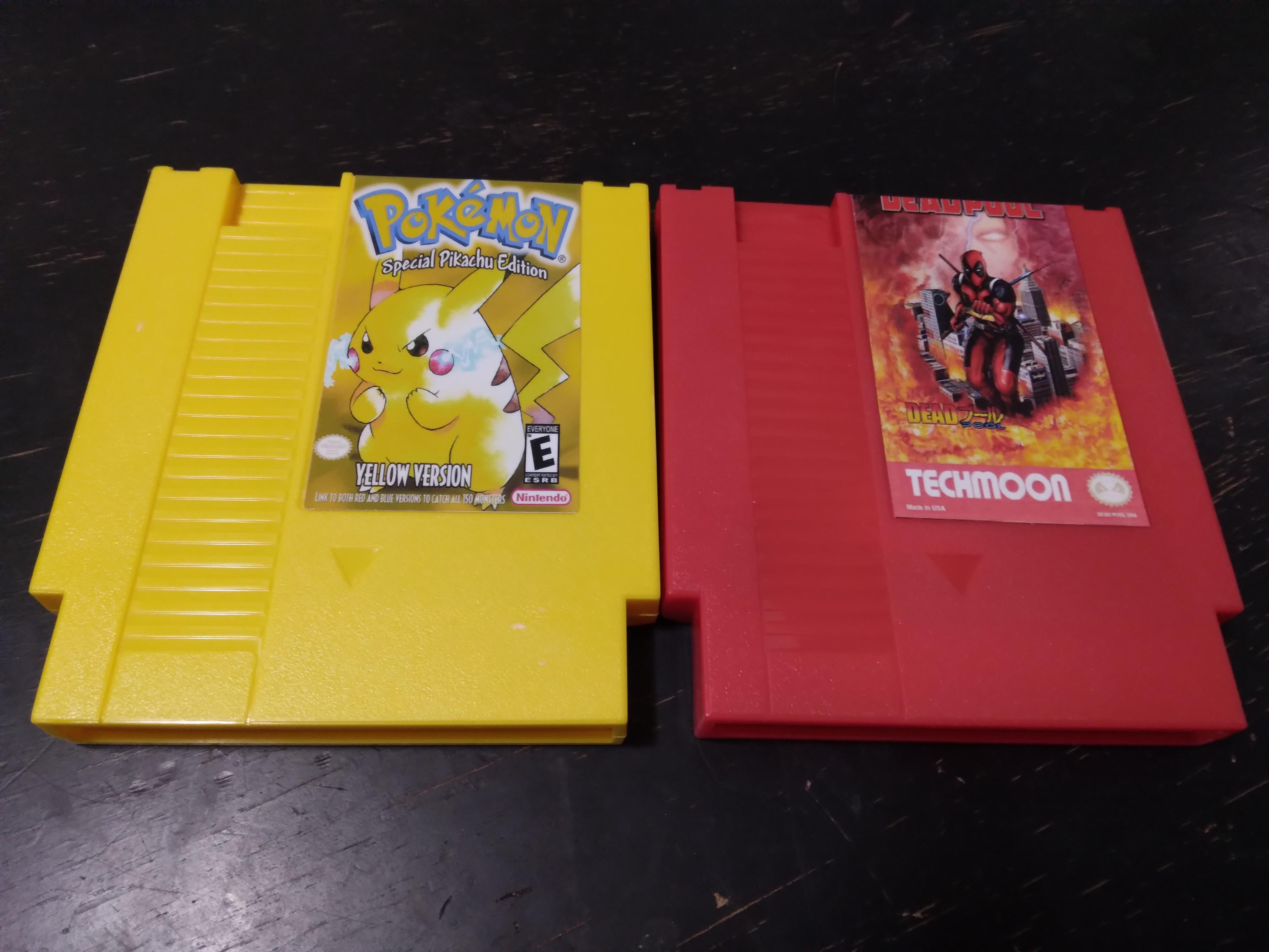 I wish more of the original NES cartridges had variety of colors. r