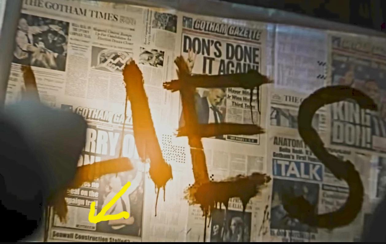 The seawall was having problems in the beginning of the film. r