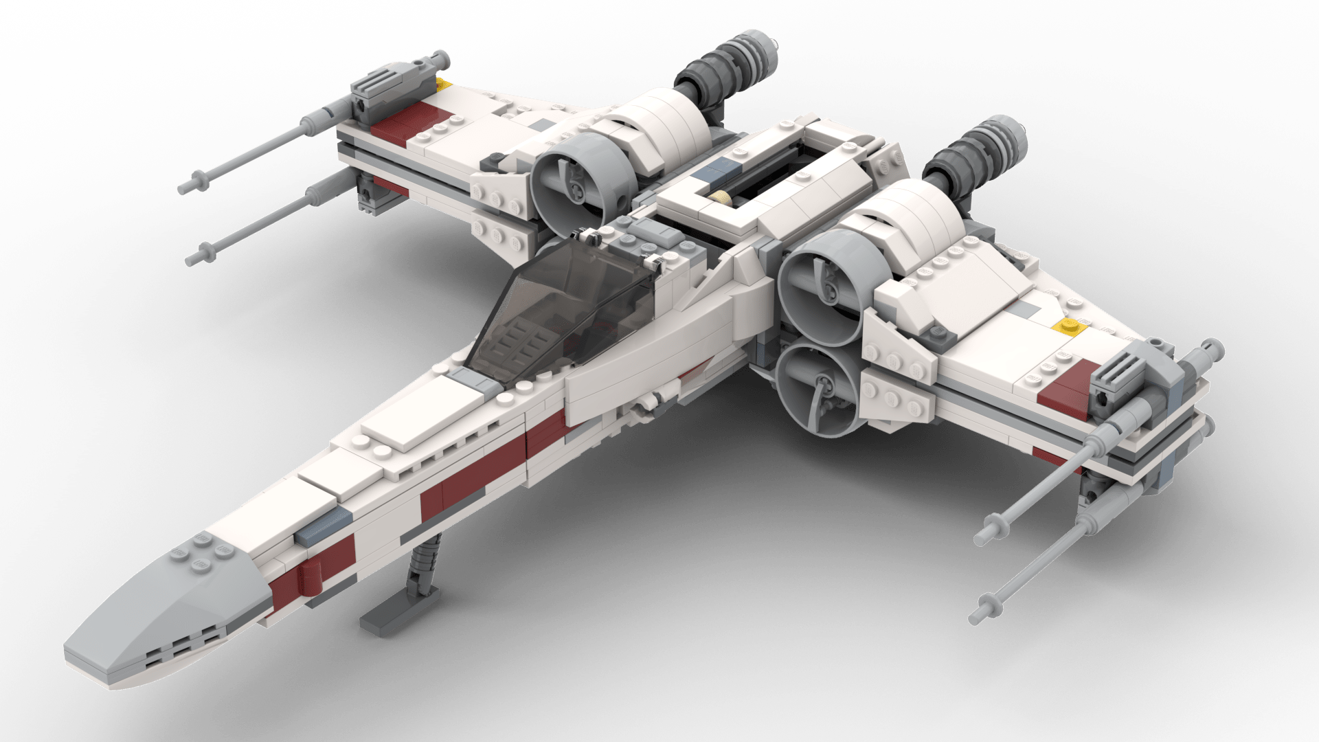 Just discovered Stud.io yesterday and made an XWing (75218) this is