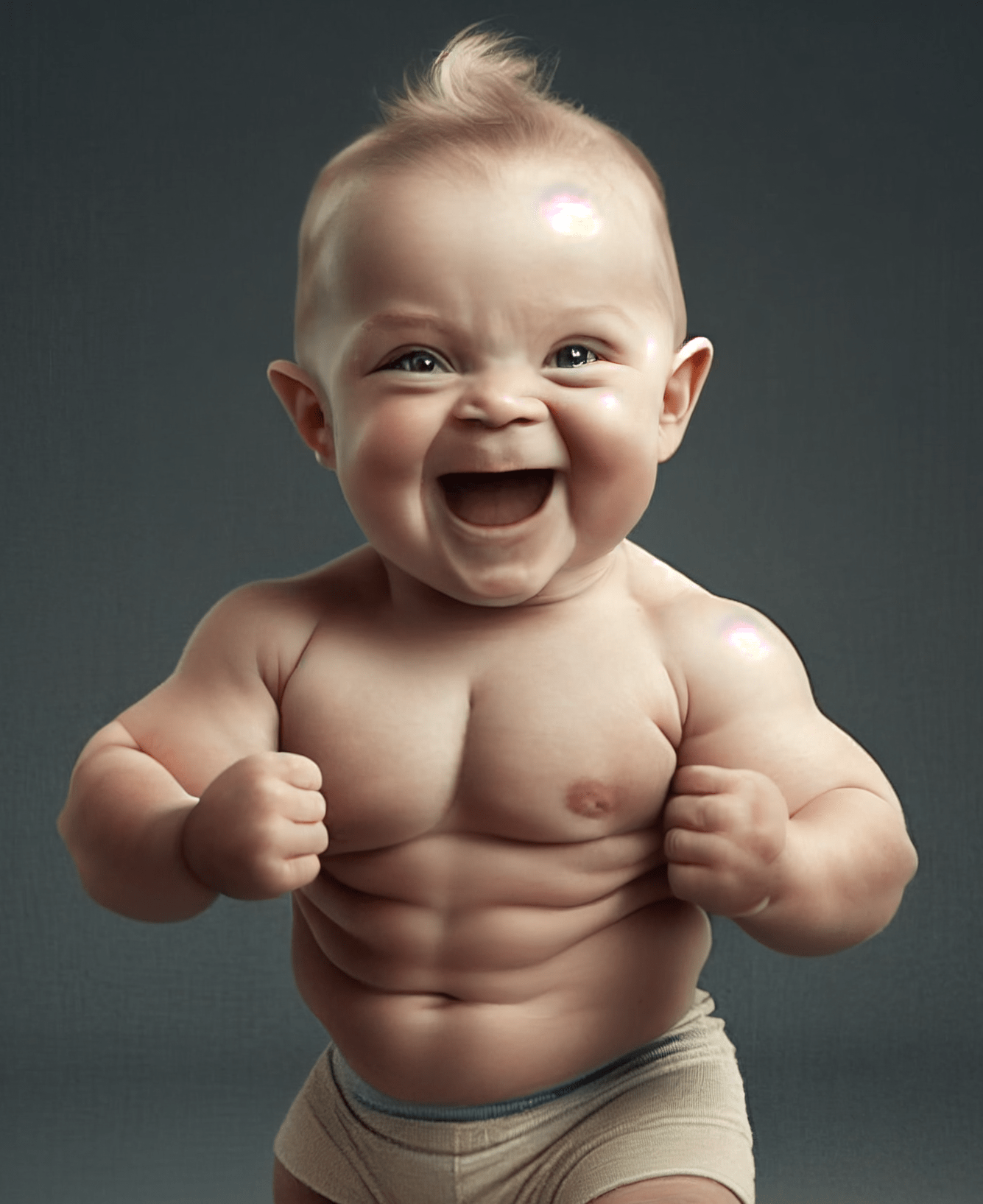 Muscle baby r/aiArt