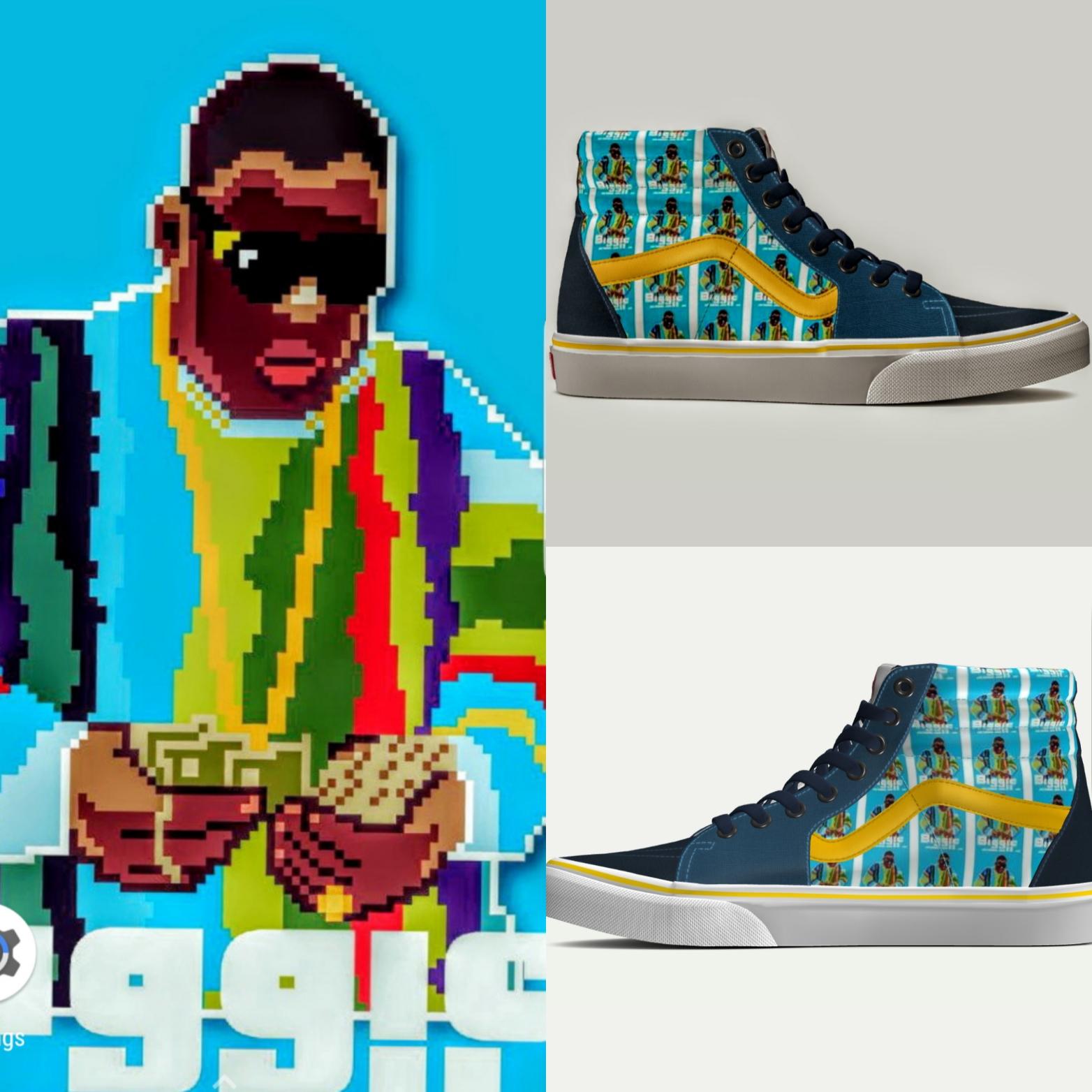 Notorious Big Van's we always love big poppa r/Vans