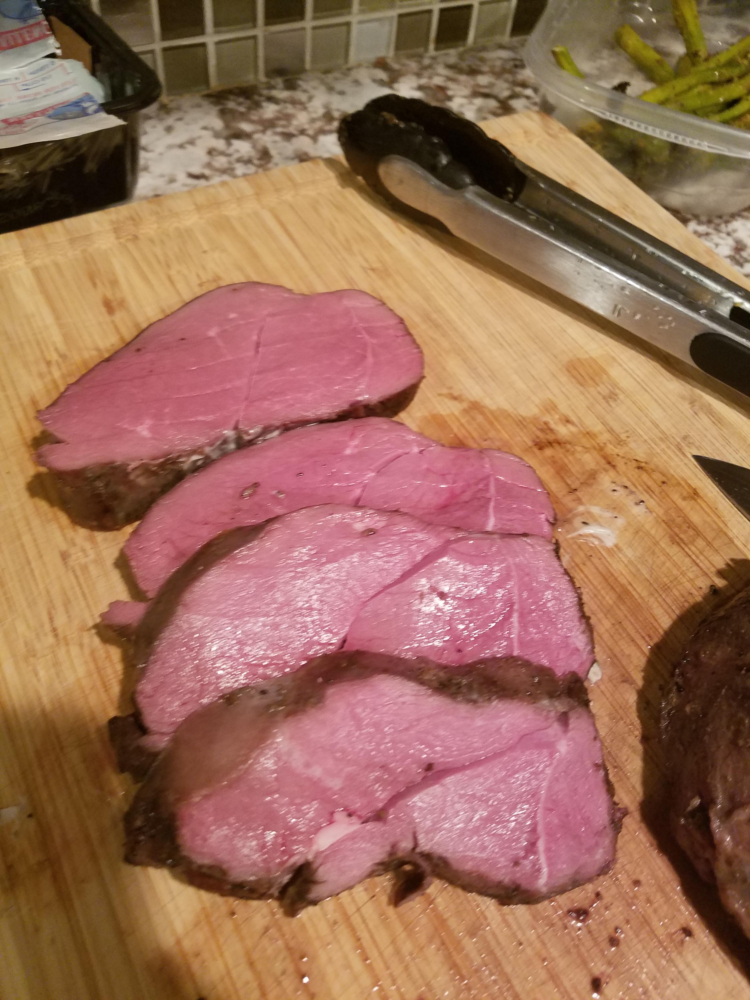 24 hour sous vide venison roast. r/meat