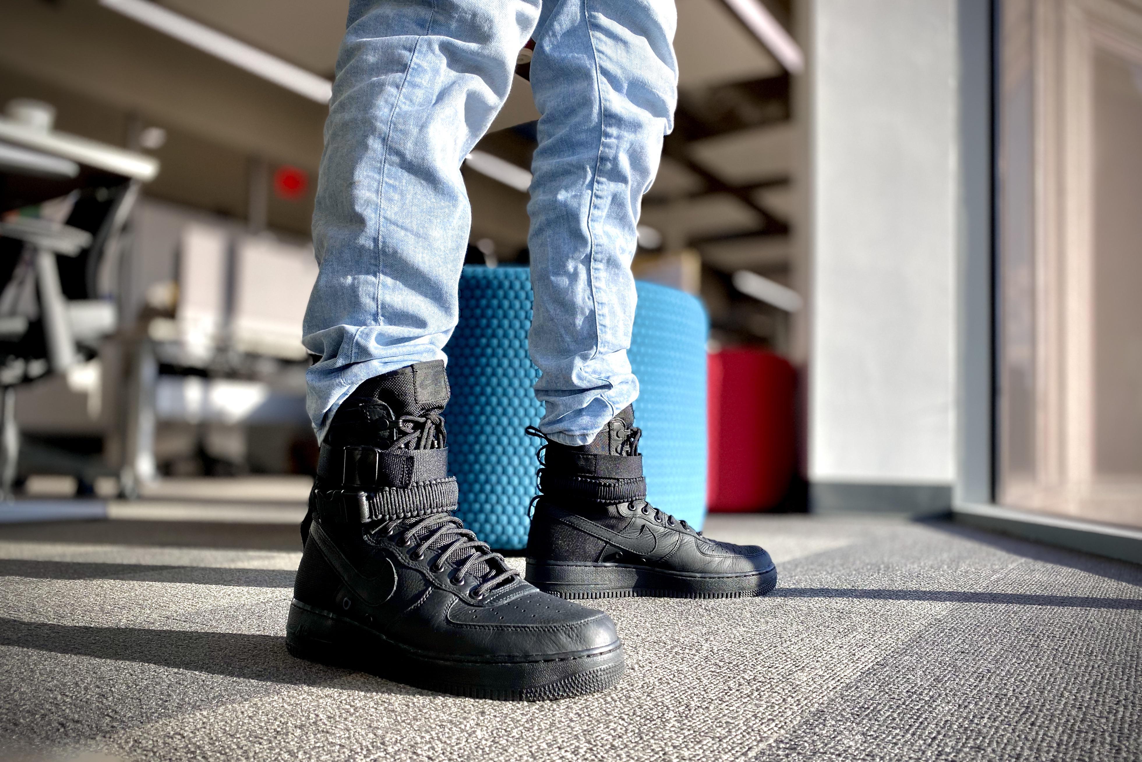 All black AF1s. We goin to jail tonight? r/Sneakers