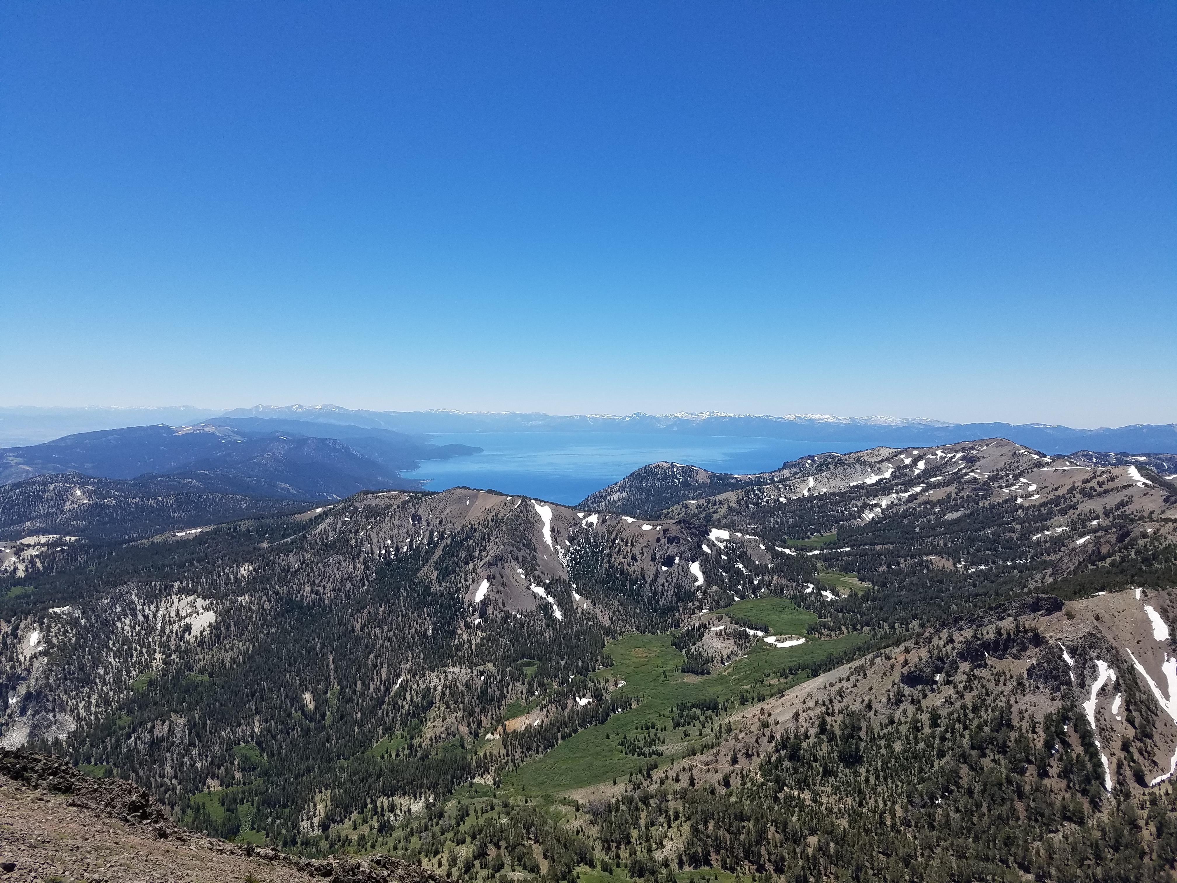 View of Lake Tahoe from Mt. Rose Summit, NV [OC] [4032 x 3024] r