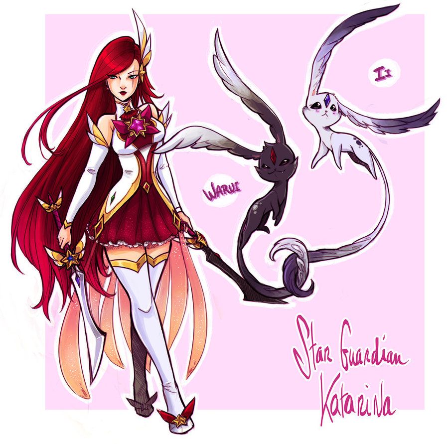 Star guardian Katarina fan art KatarinaMains