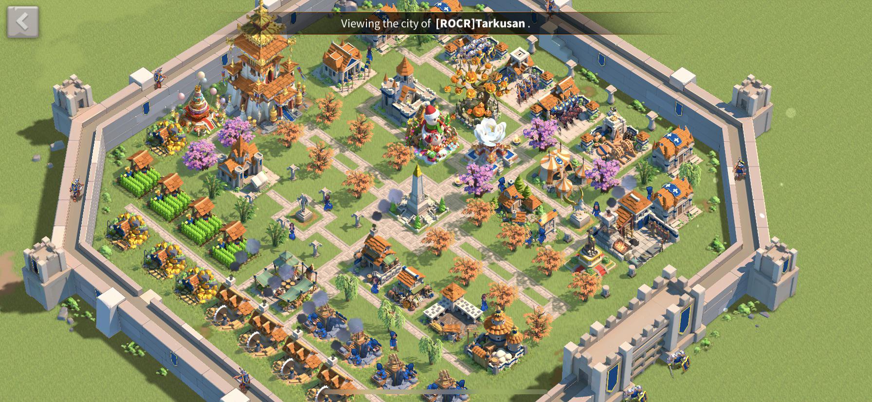 The ever evolving layout from City hall lvl 13. So for enjoying it. ) r/RiseofKingdoms