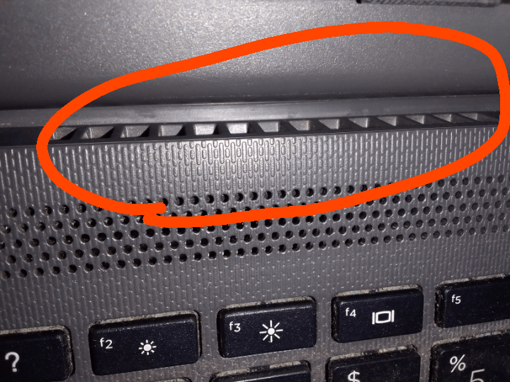 So I was cleaning my laptop with colin and cotton and prolly 23 drops