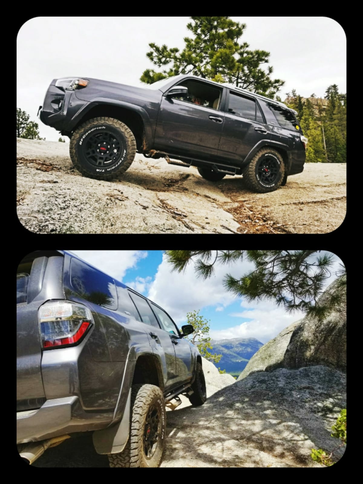 Twin peaks via sawmill pond, south lake tahoe r/4Runner
