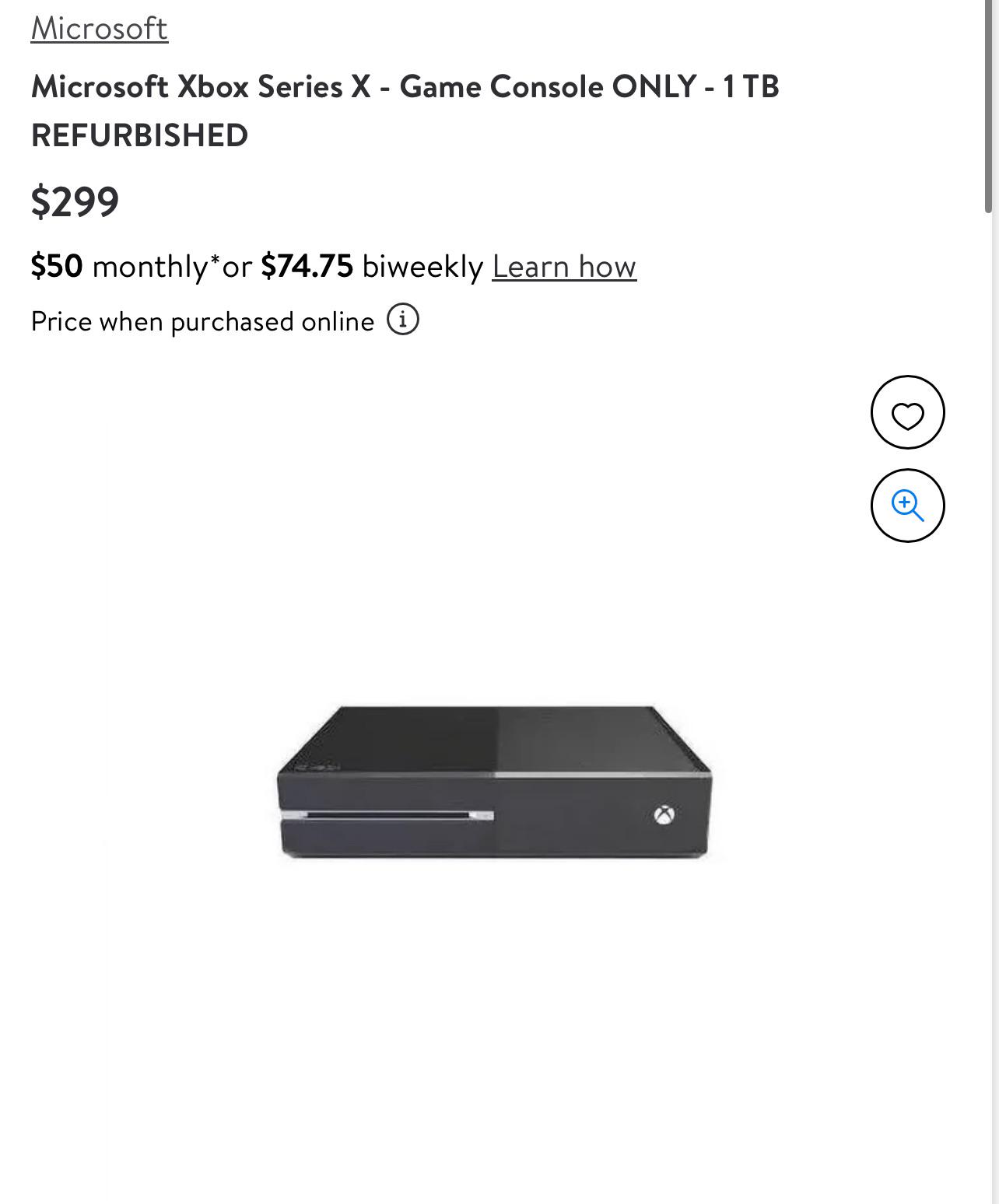 Saw this listing online, however I’m unsure if it’s actually an Xbox