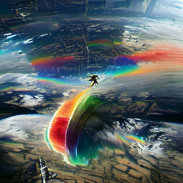 AIgenerated art of "Gravity's Rainbow" r/ThomasPynchon