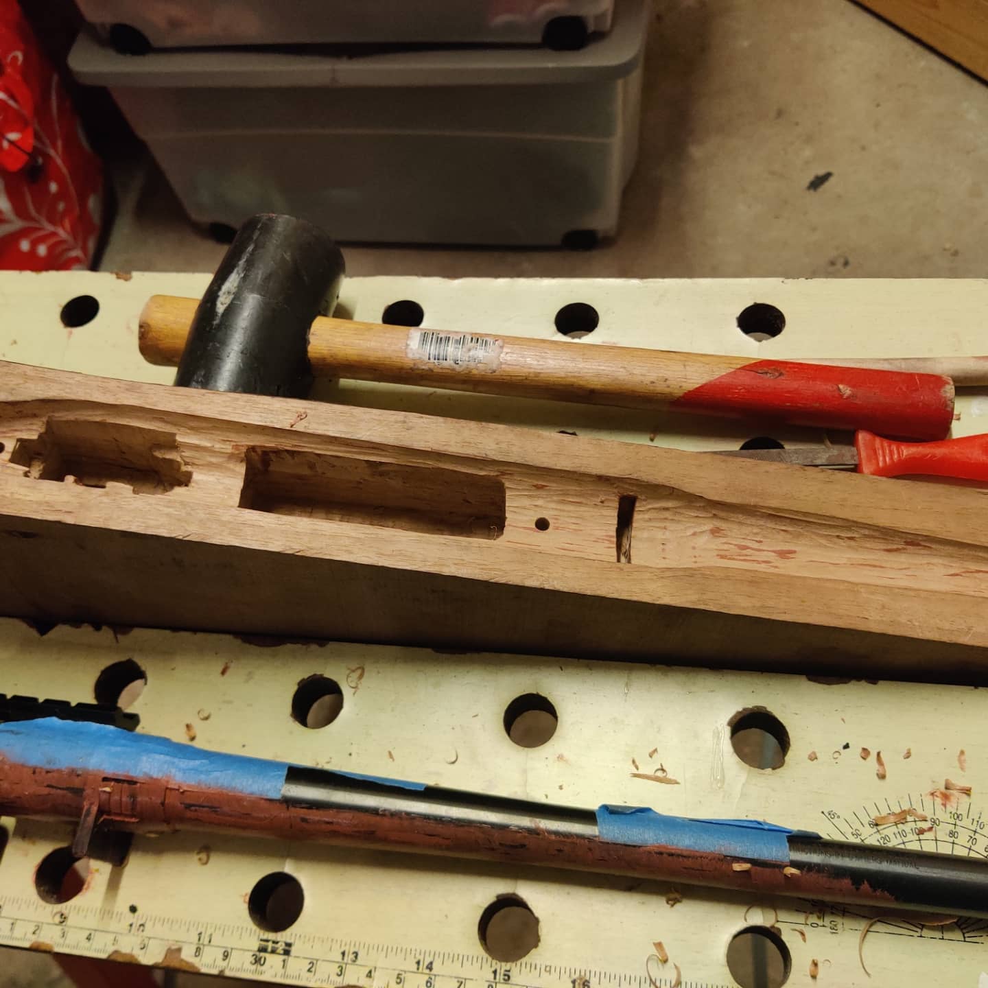 Tips for gunstock measurements. I'm working on a gun stock for my 3006