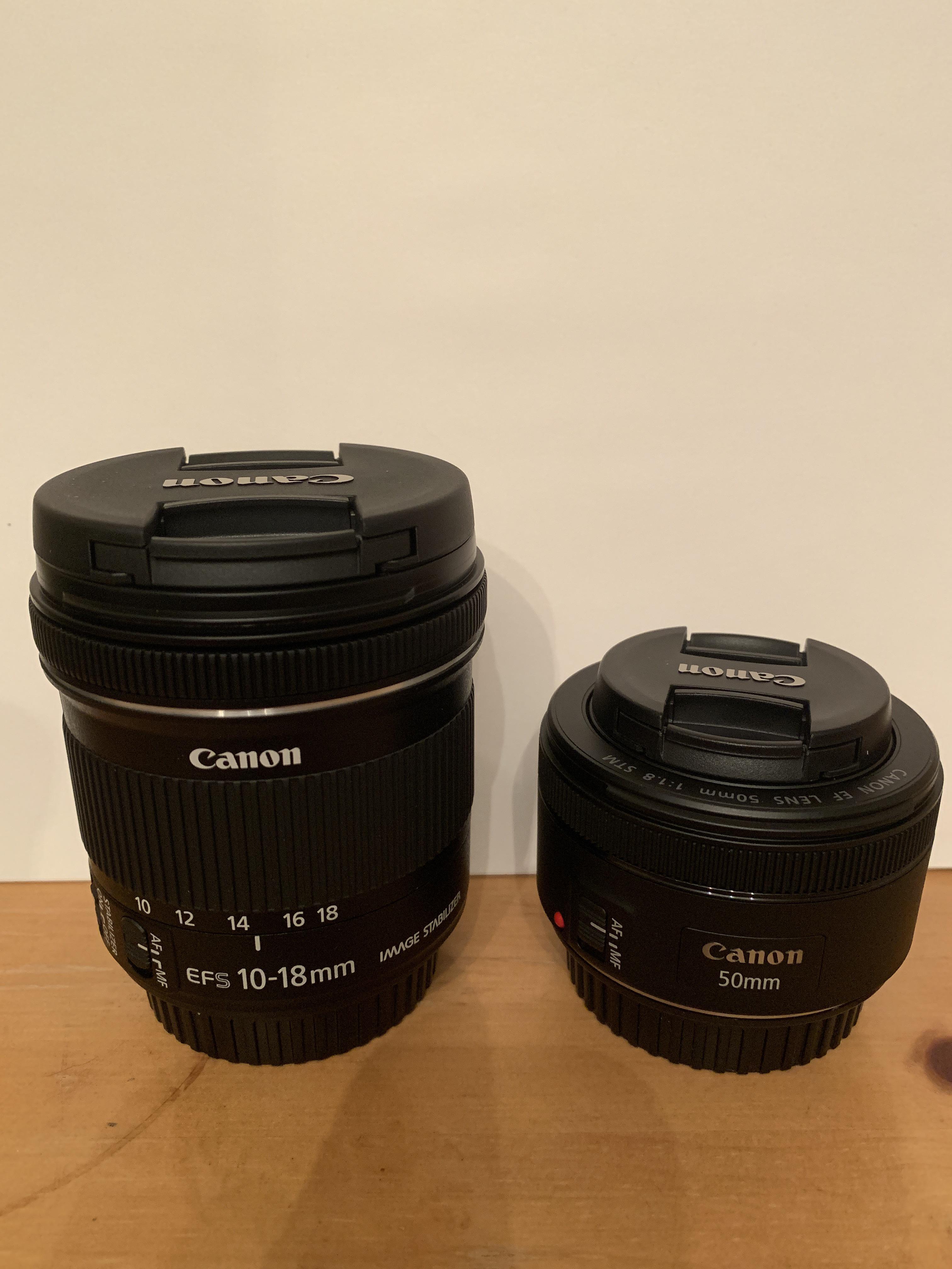 Travel lens kit arrived today! r/canon
