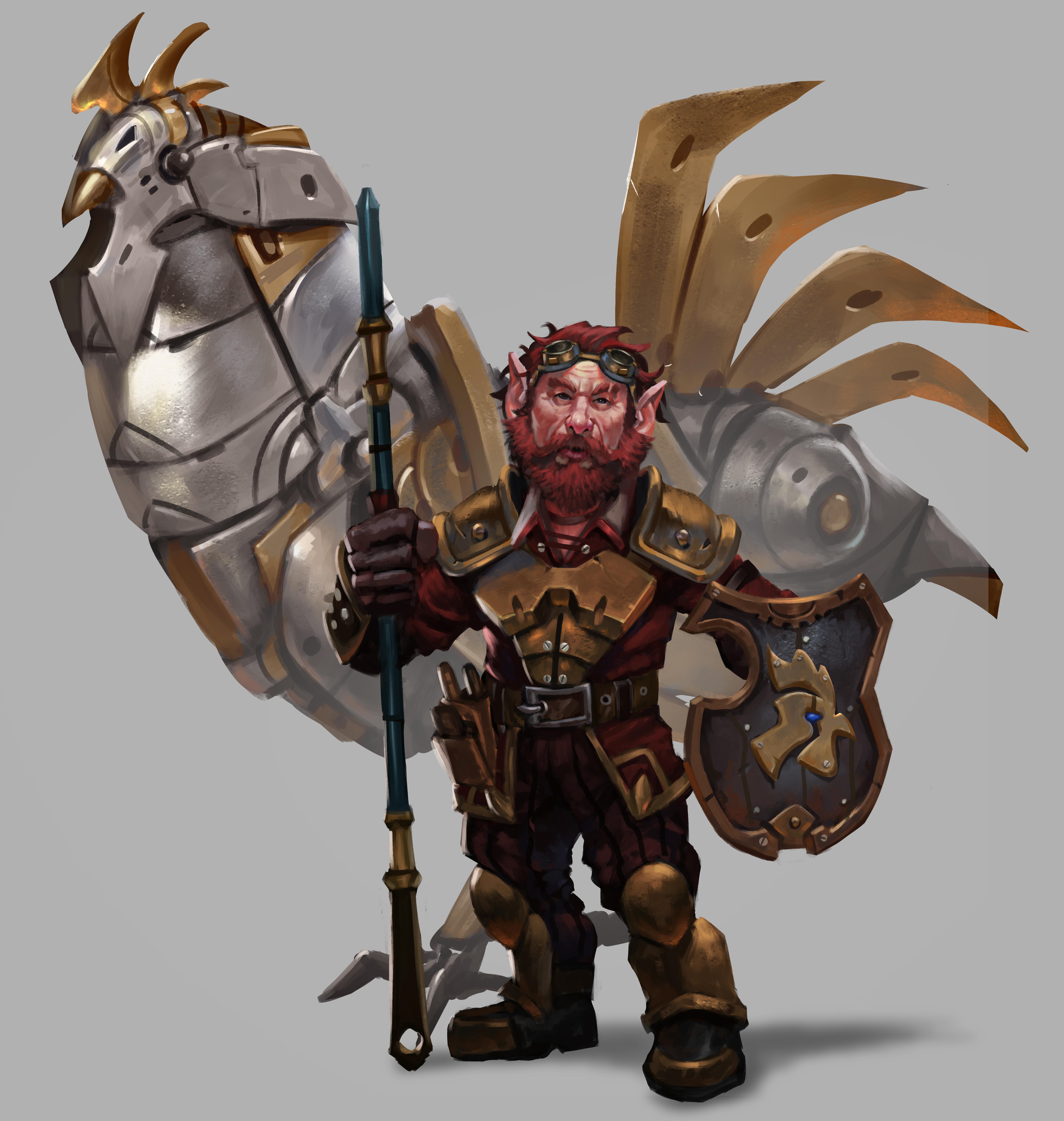 Artificer Battle Smith 5e Tabletop Shadowrun Roll20 Battlemap 30x30