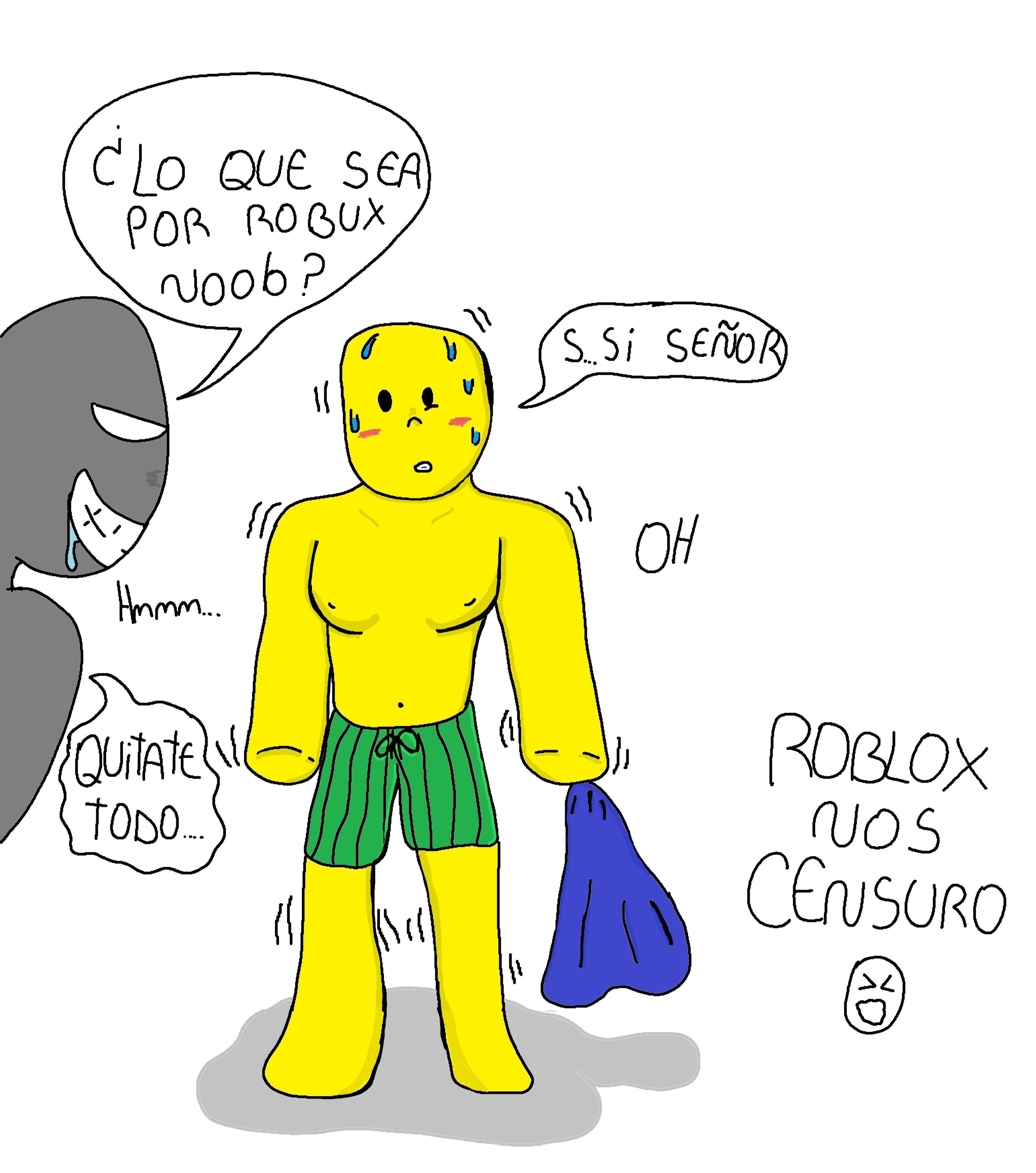 Noob hace lo que sea por robuxs : rule34gay