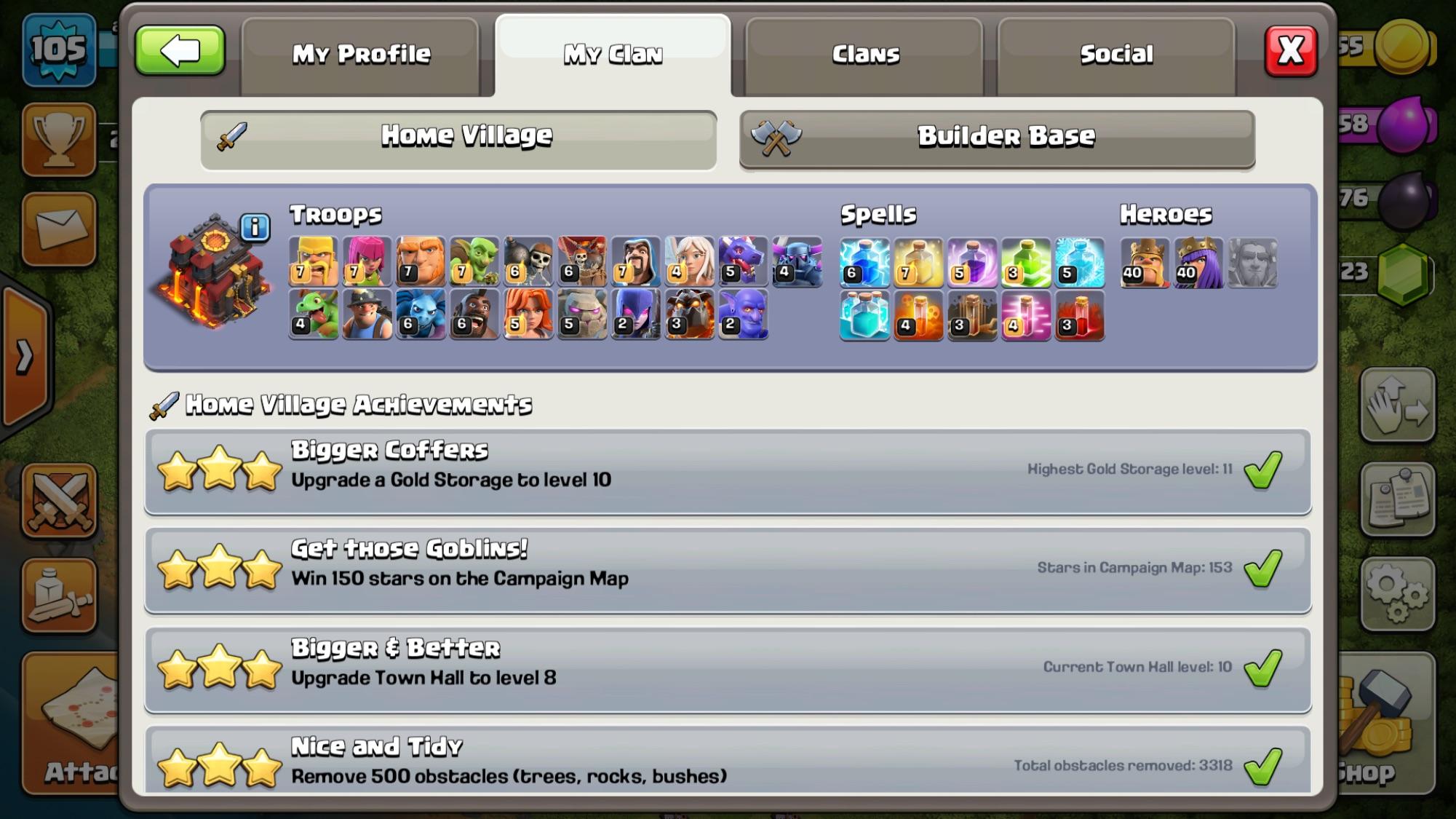 Clash Of Clans Max Level Troops